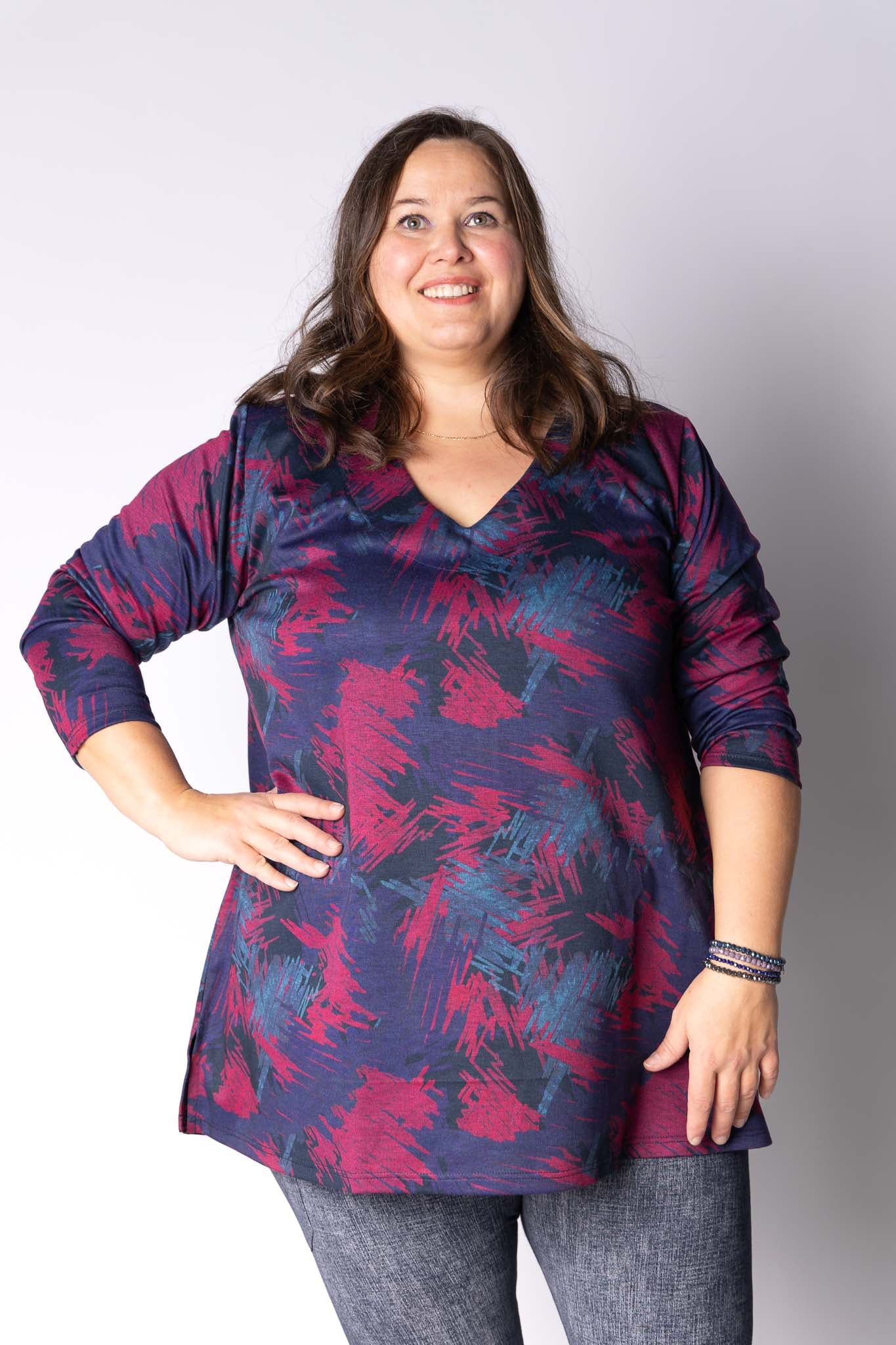 Top Erna | Midnight Brush | Modal | 80cm