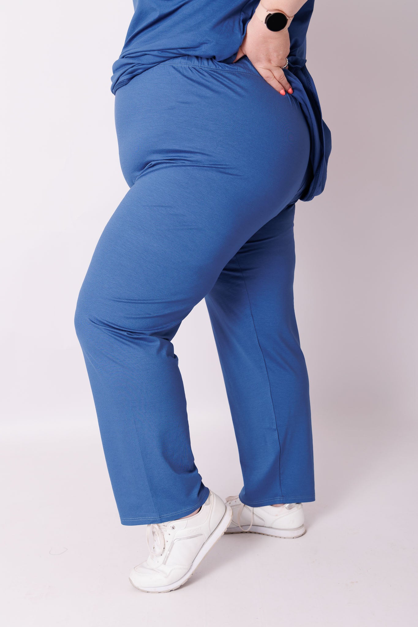 Klassieke broek rechte pijpen viscose | binnenbeenlengte 70-75cm