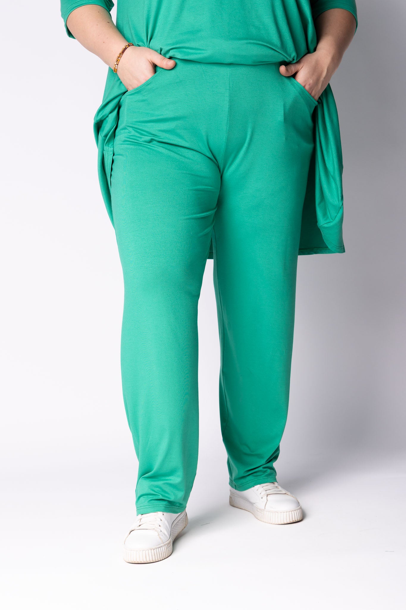 Klassieke Broek | Recht Model | Single Jersey van Viscose | 3 Lengtes (68/74/80 cm)