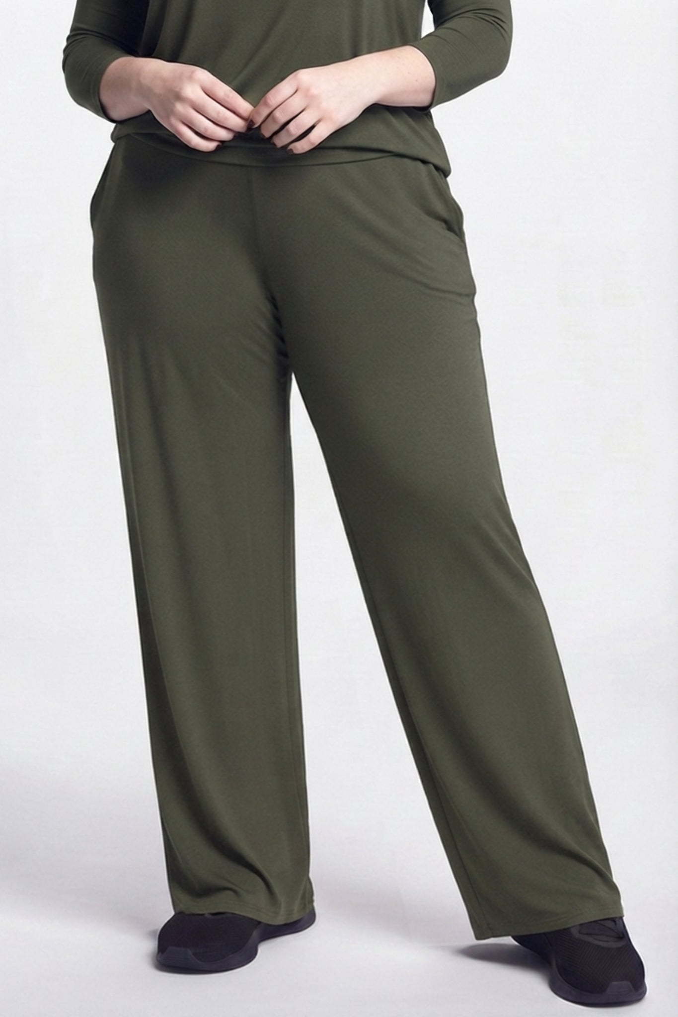 Klassieke Broek met Zakken | Viscose | 3 Lengtes (68/74/80 cm)