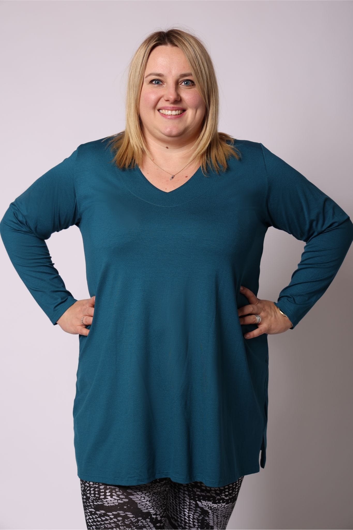 Top Erna | lange mouwen | viscose | 90cm