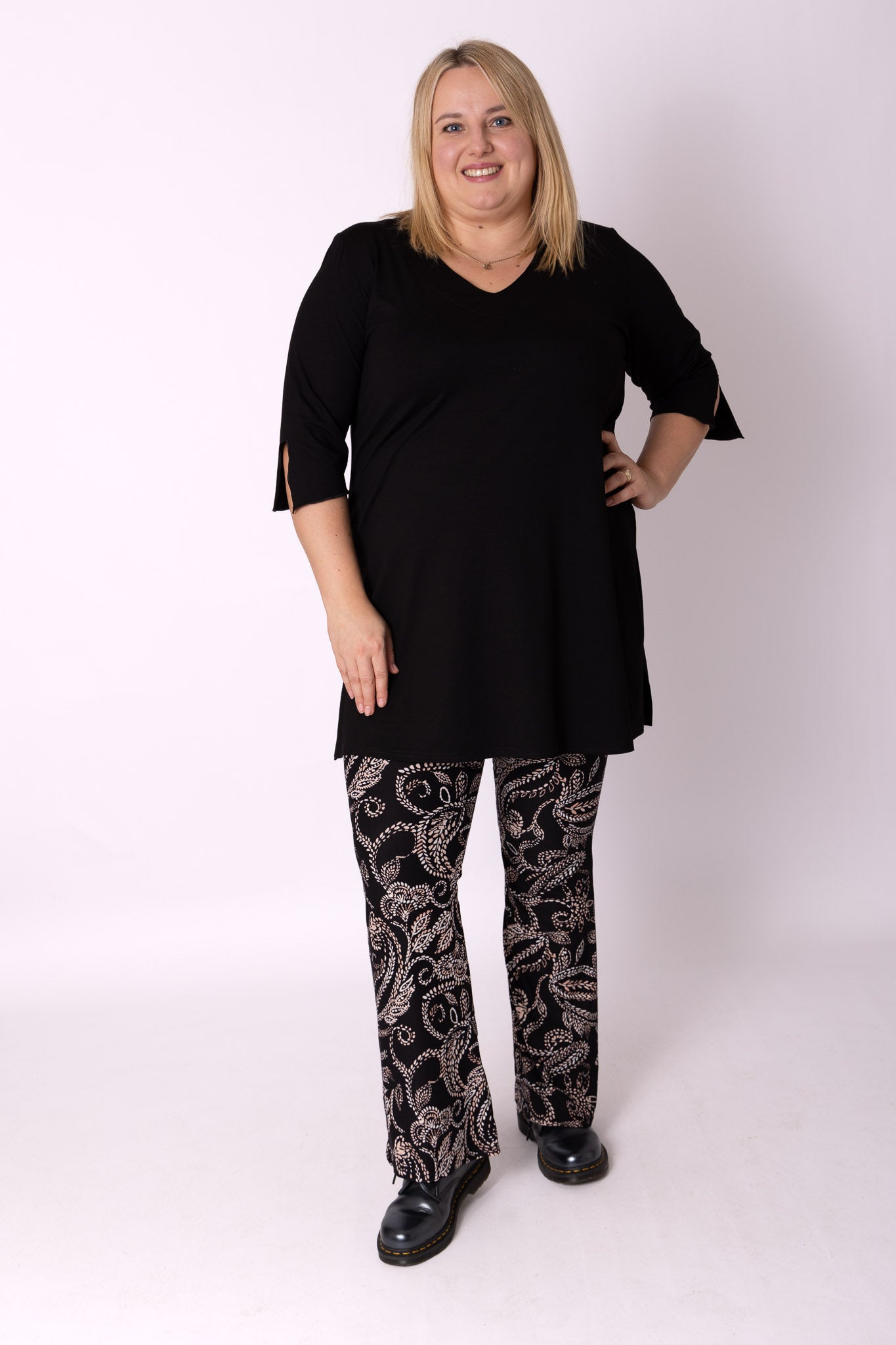 Flared Legging paisley kimo