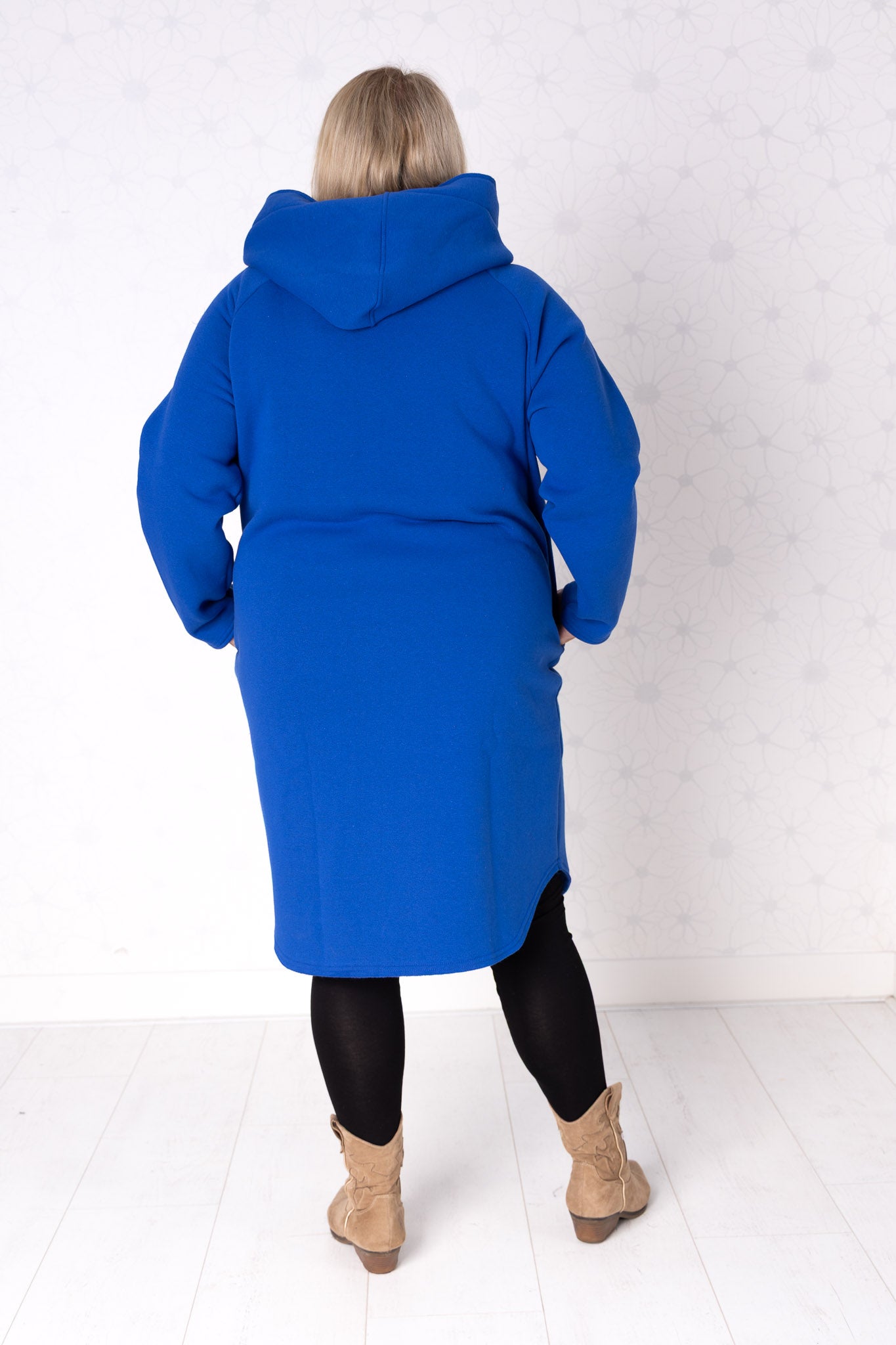 Tussenjas Joke met capuchon | Recht-model | Katoen | 110cm