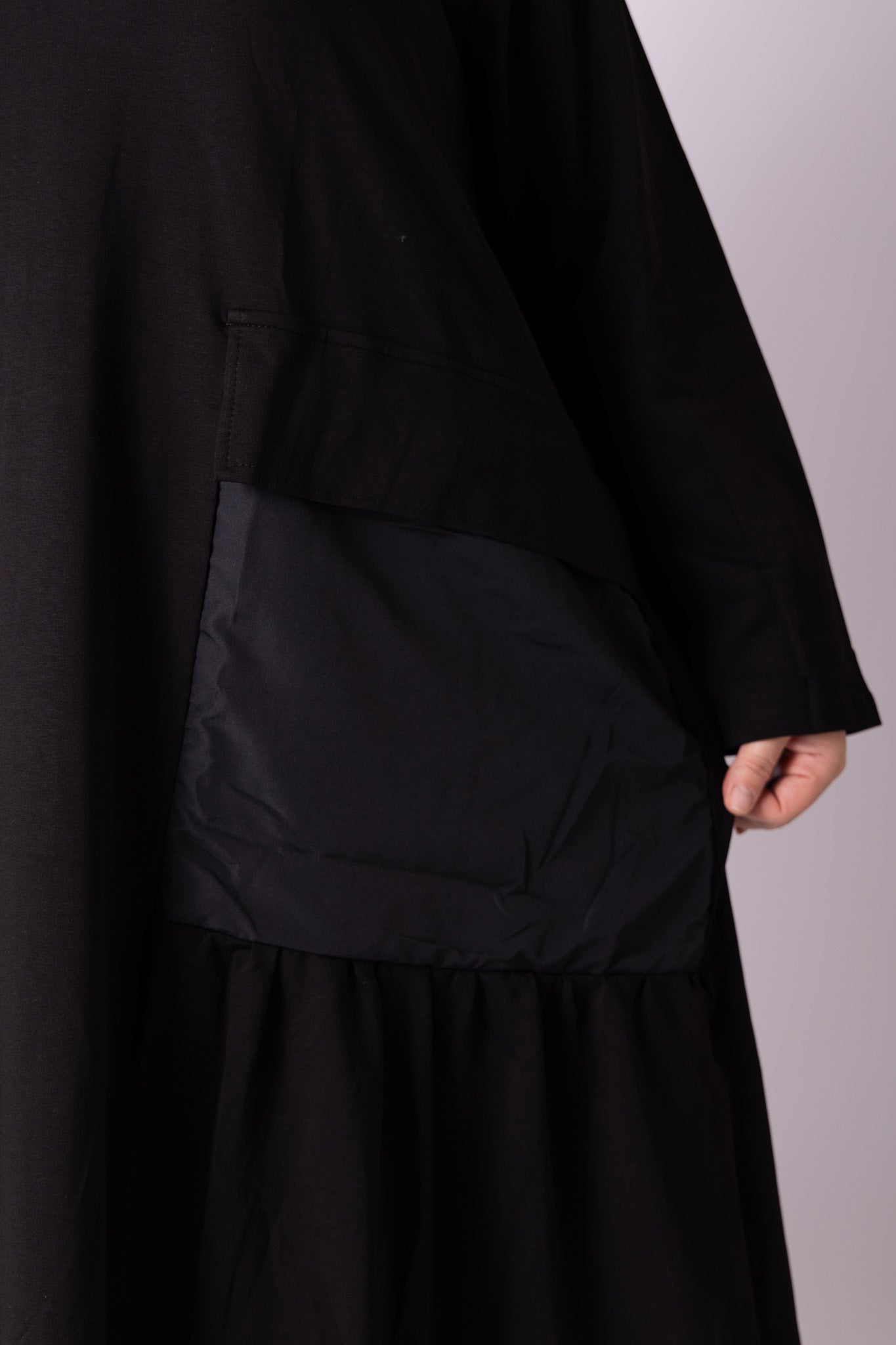 Jurk Annelieze zwart ca 115 cm lang maat 54-58