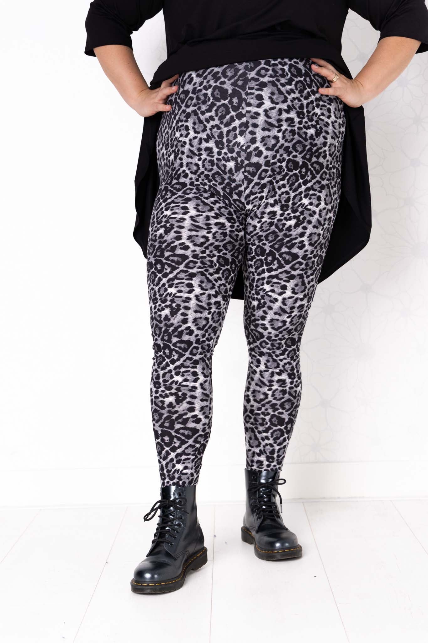 Legging Shadow Leopard | Kimo stof