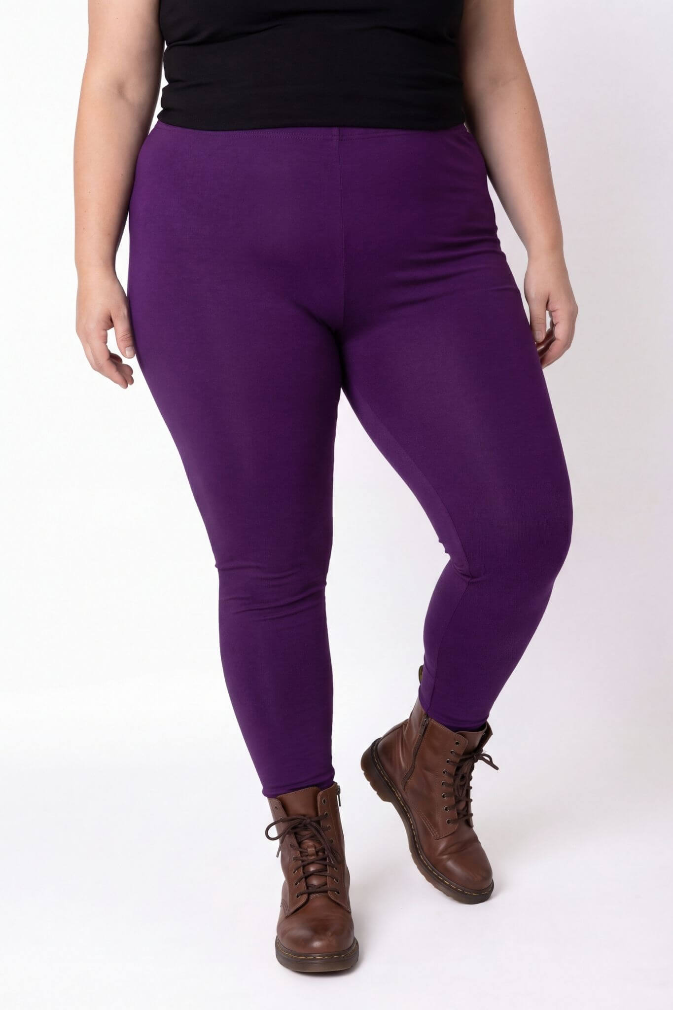 Legging lang | Viscose | Hoog zittend