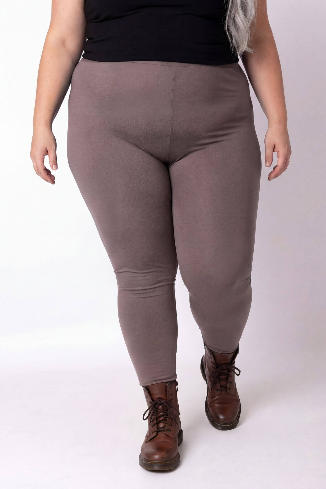 Legging lang | Viscose | Hoog zittend