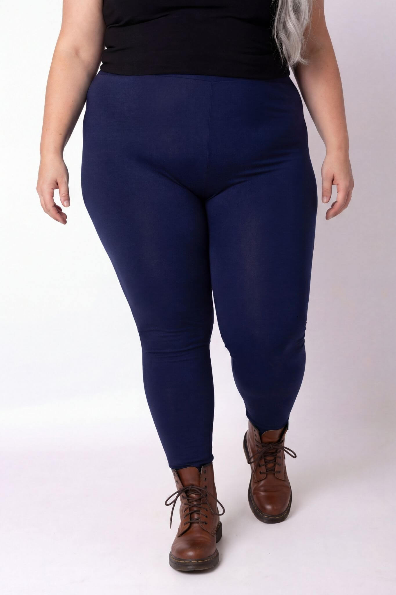 Legging lang | Viscose | Hoog zittend
