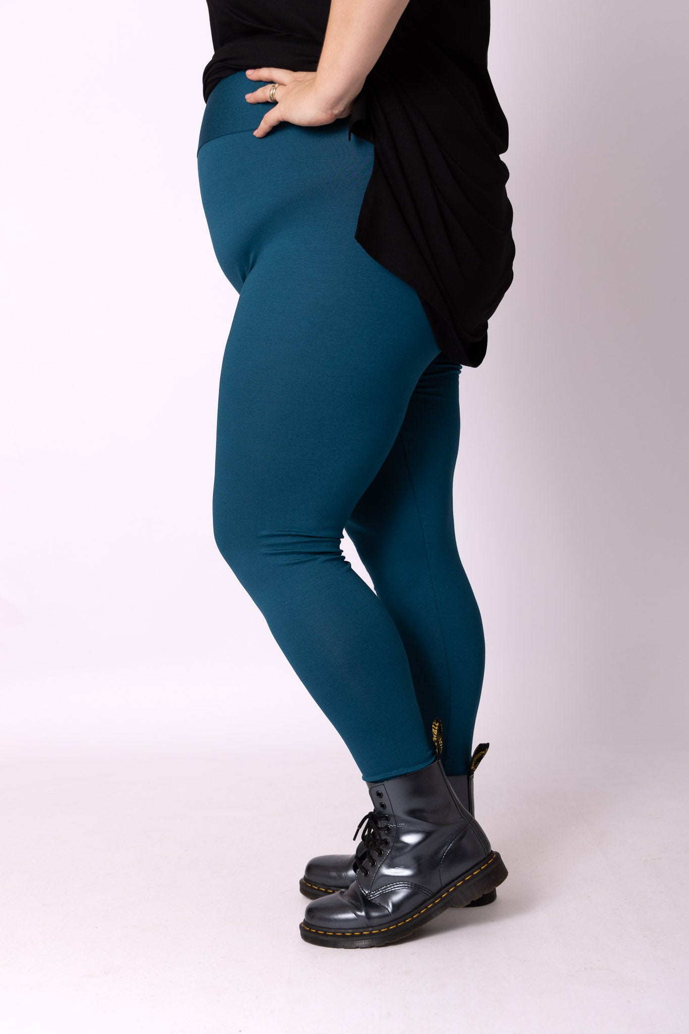 Legging lang | Viscose | Hoog zittend