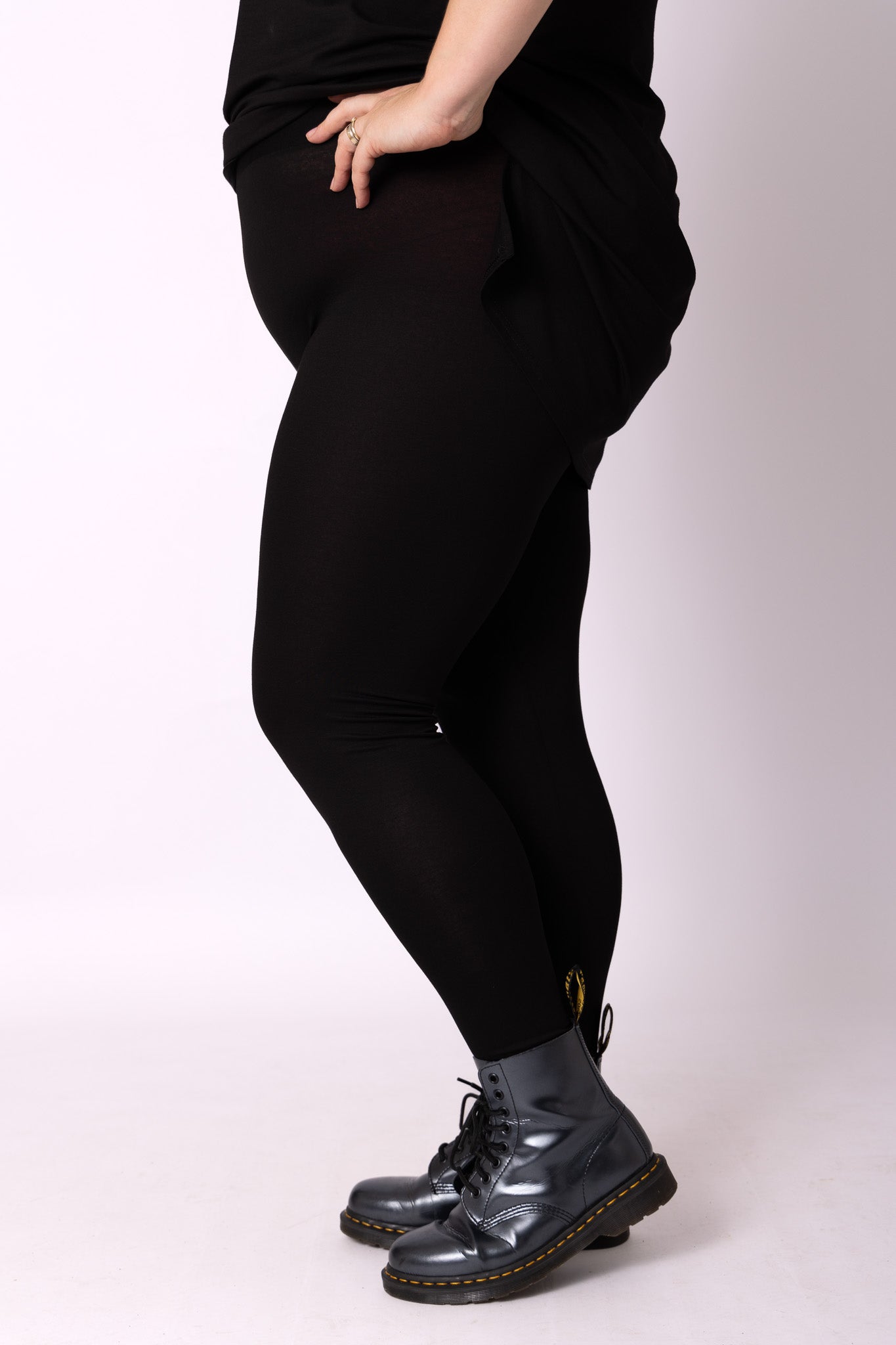 Legging lang | Viscose | Hoog zittend