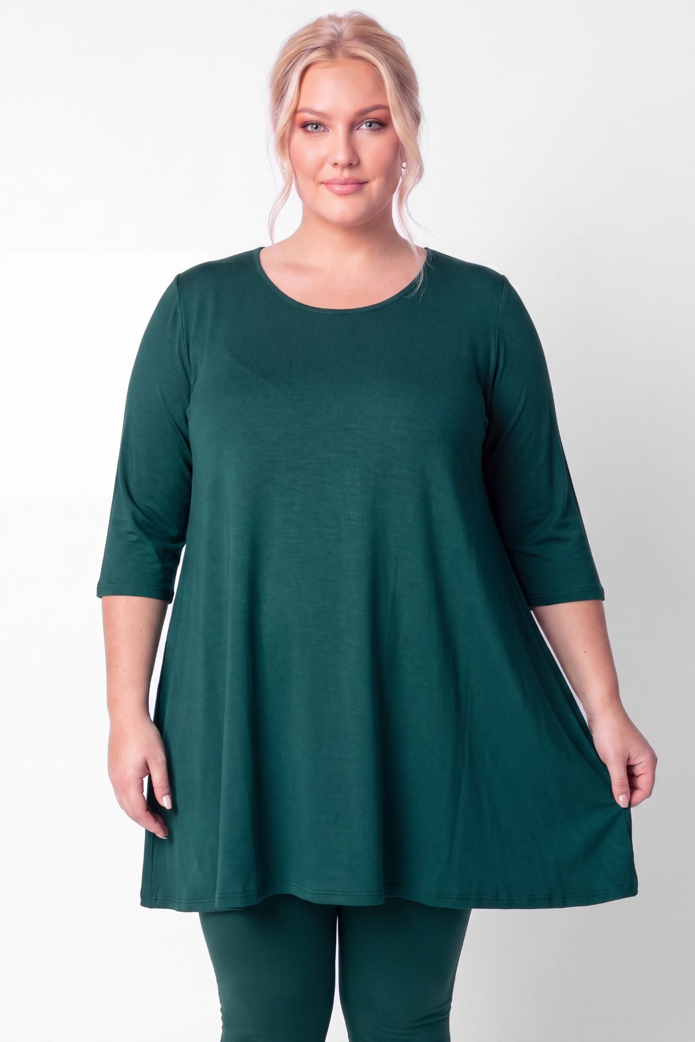 Top Durkje | 3/4 mouwen | Viscose | A-lijn | 90/96 cm