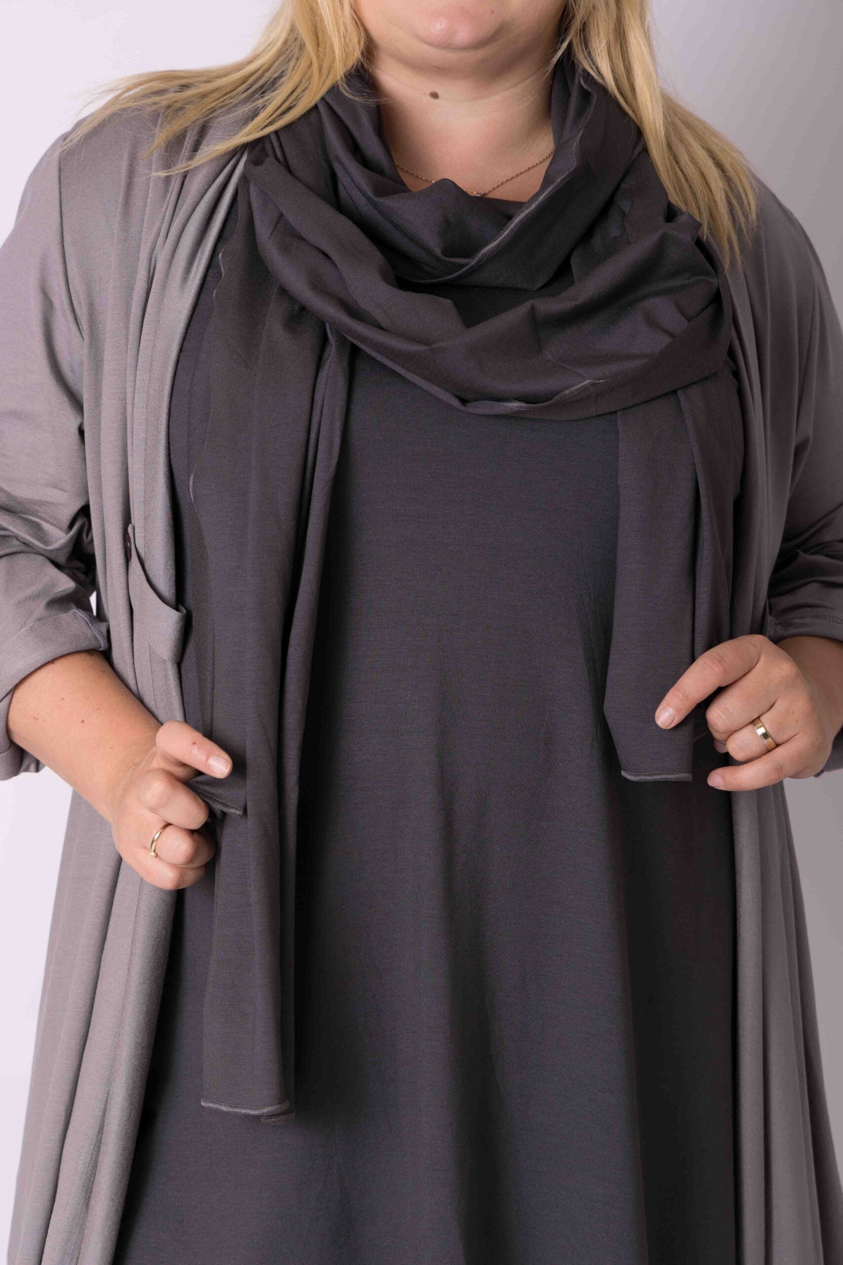 Sjaal viscose lengte ca 230 cm