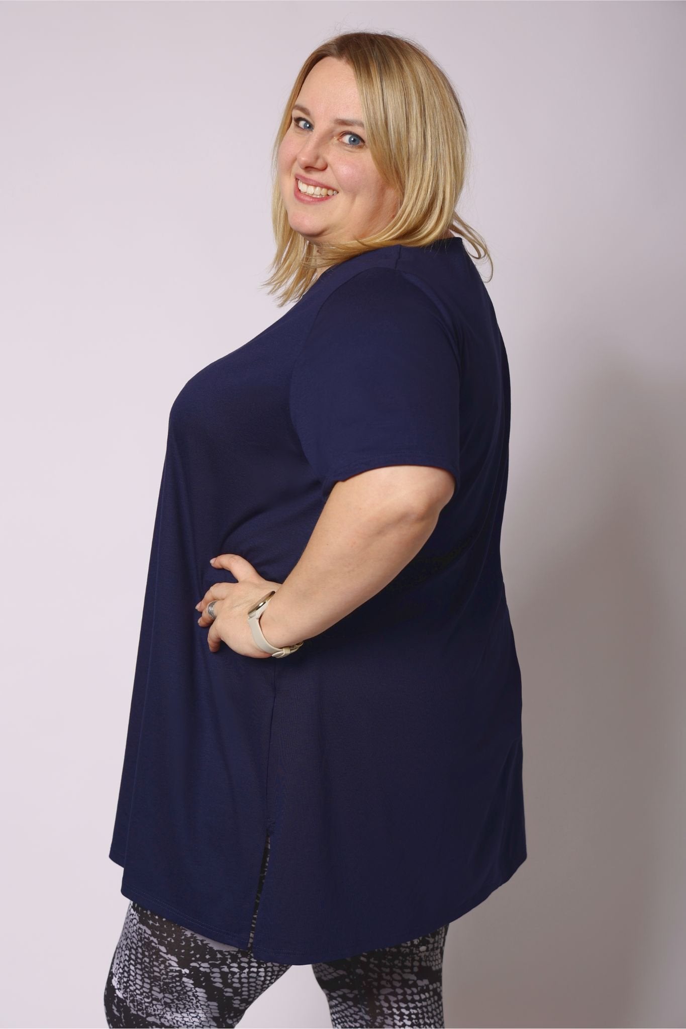 T-shirt Eva viscose 90cm