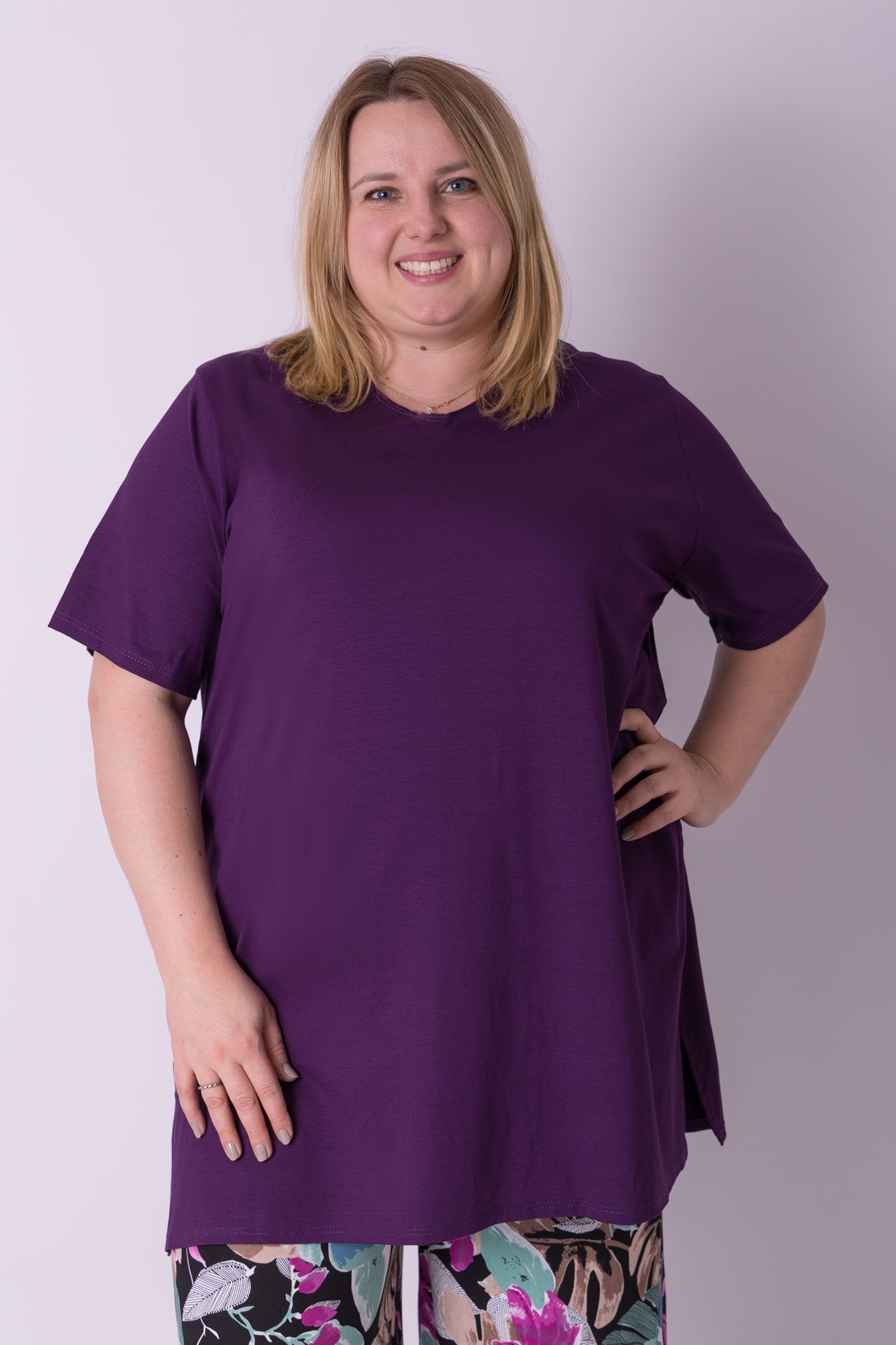 T-shirt Eva viscose 90cm