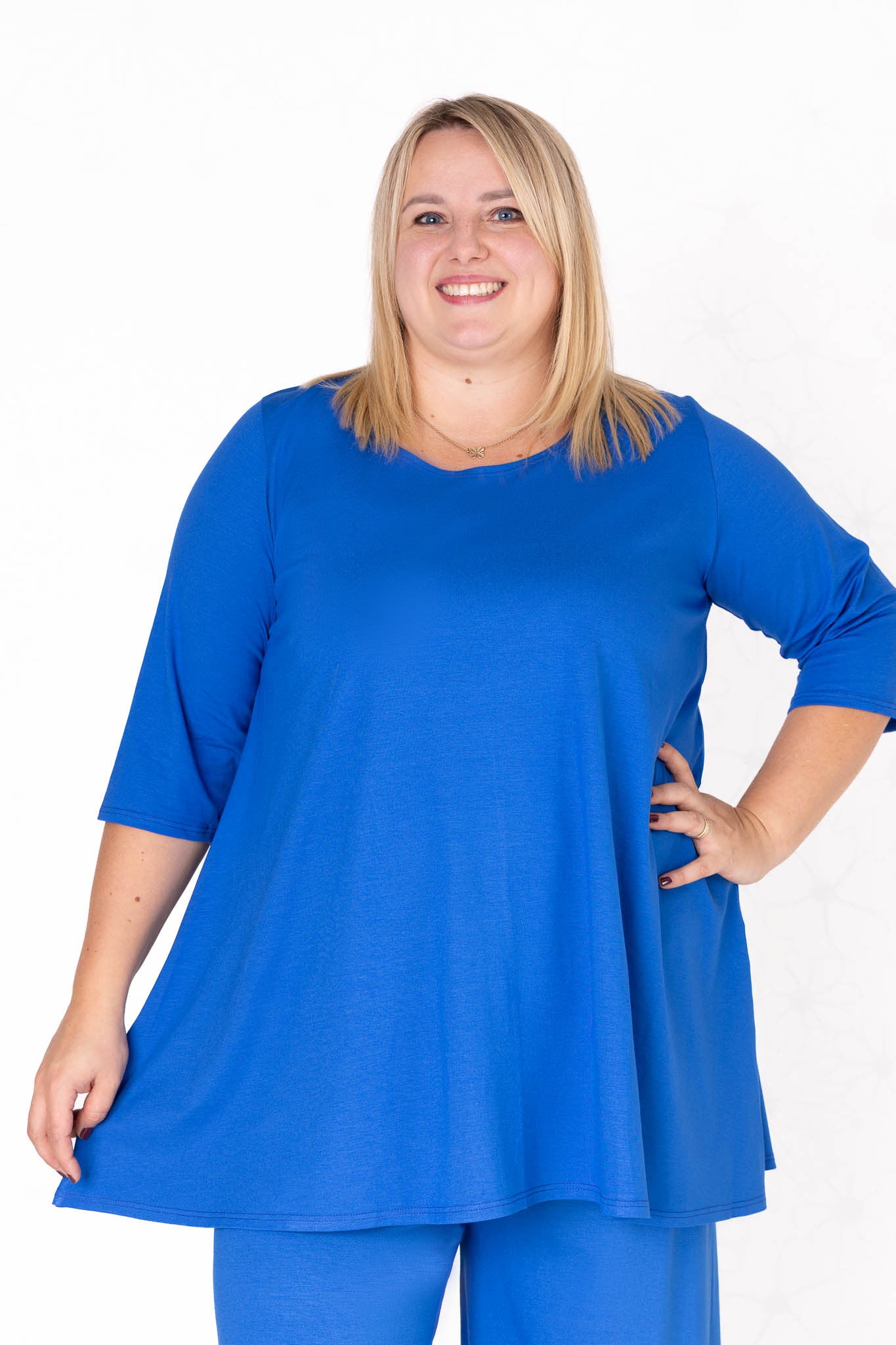 Top Durkje | 3/4 mouwen | Viscose | A-lijn | 80/86 cm