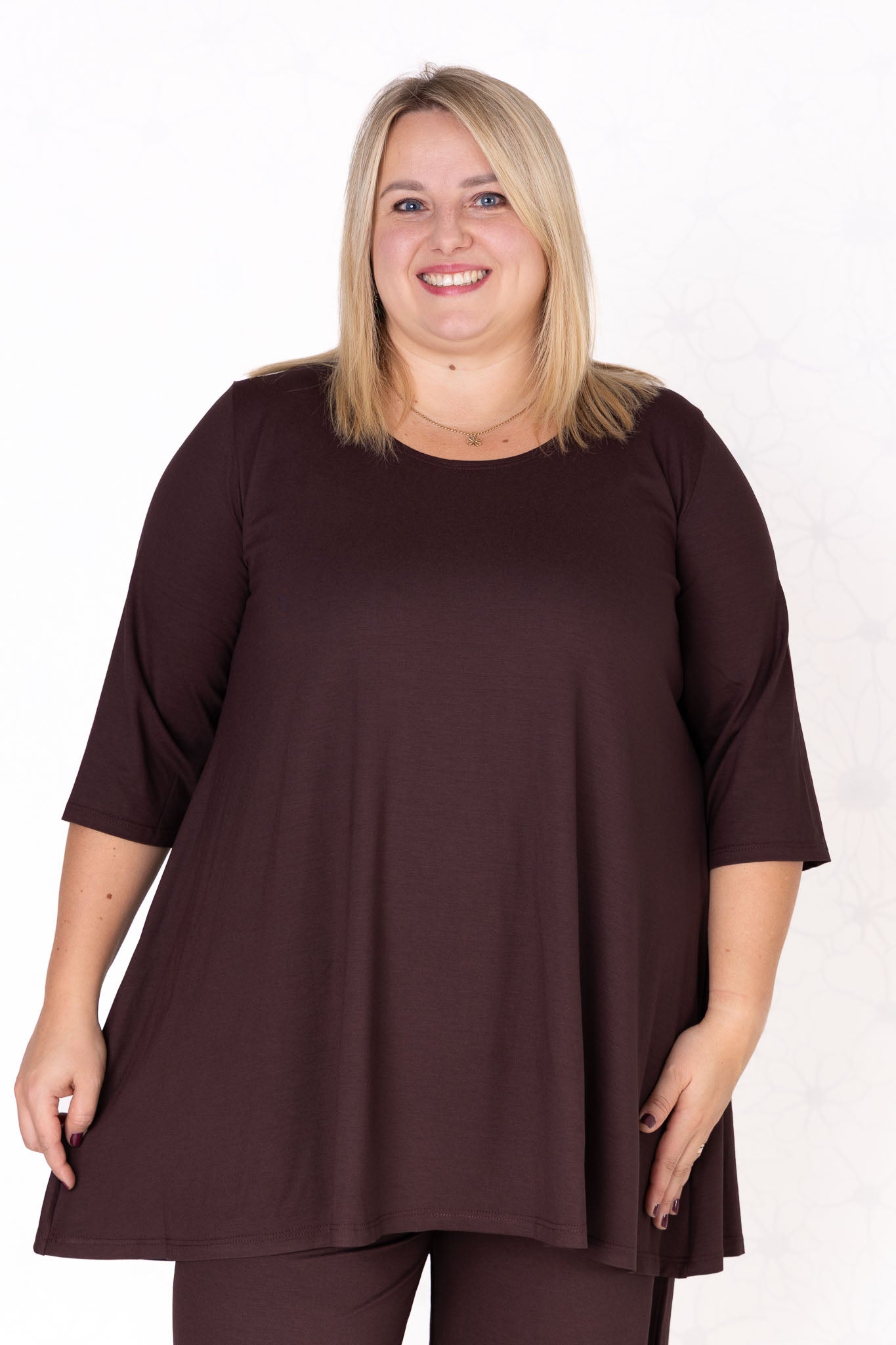 Top Durkje | 3/4 mouwen | Viscose | A-lijn | 80/86 cm