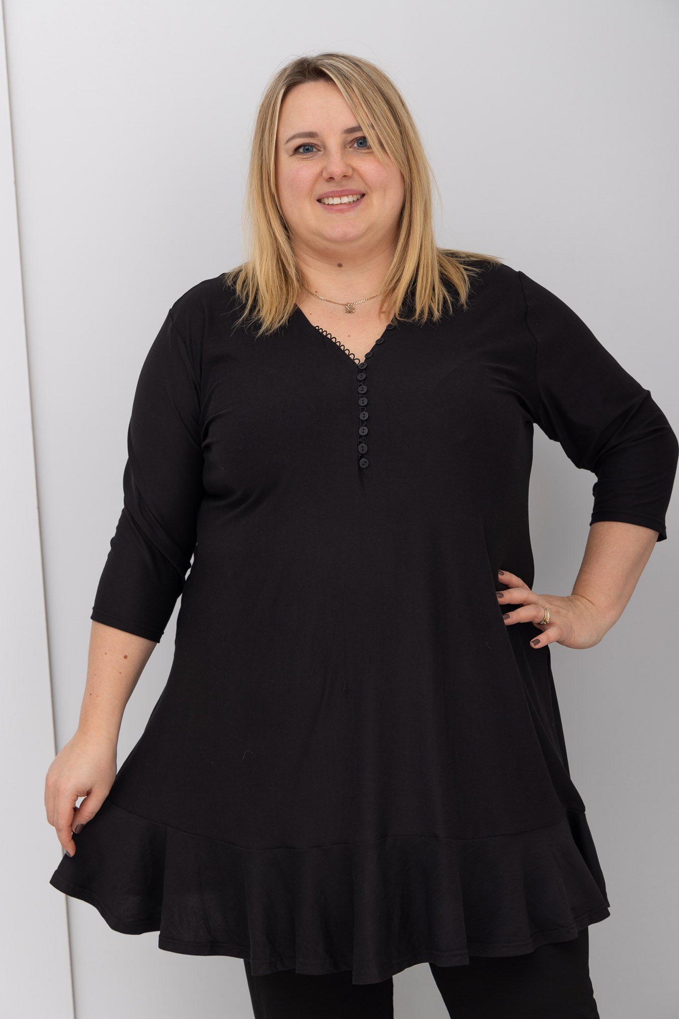 Top Ada zwart kimo 100 cm