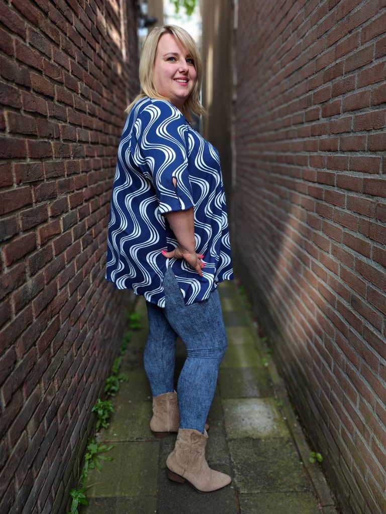 Shirt Ans travel stof 80 cm one size 52/56