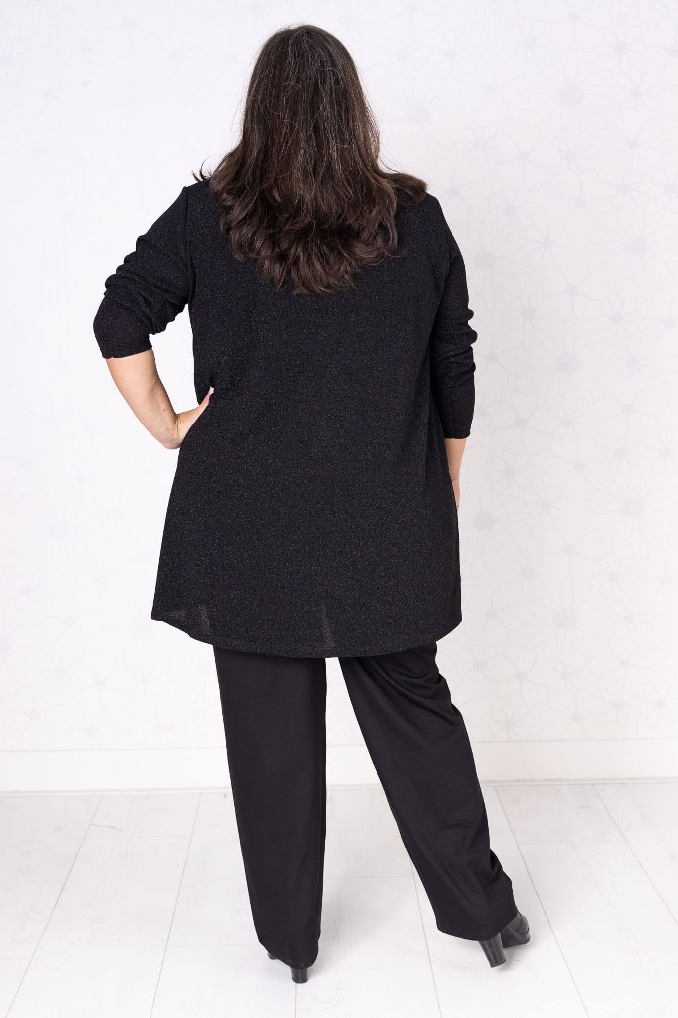 Top Erna Luna Sparkle | Feestelijke glans & comfort |vier kleuren | 90 cm