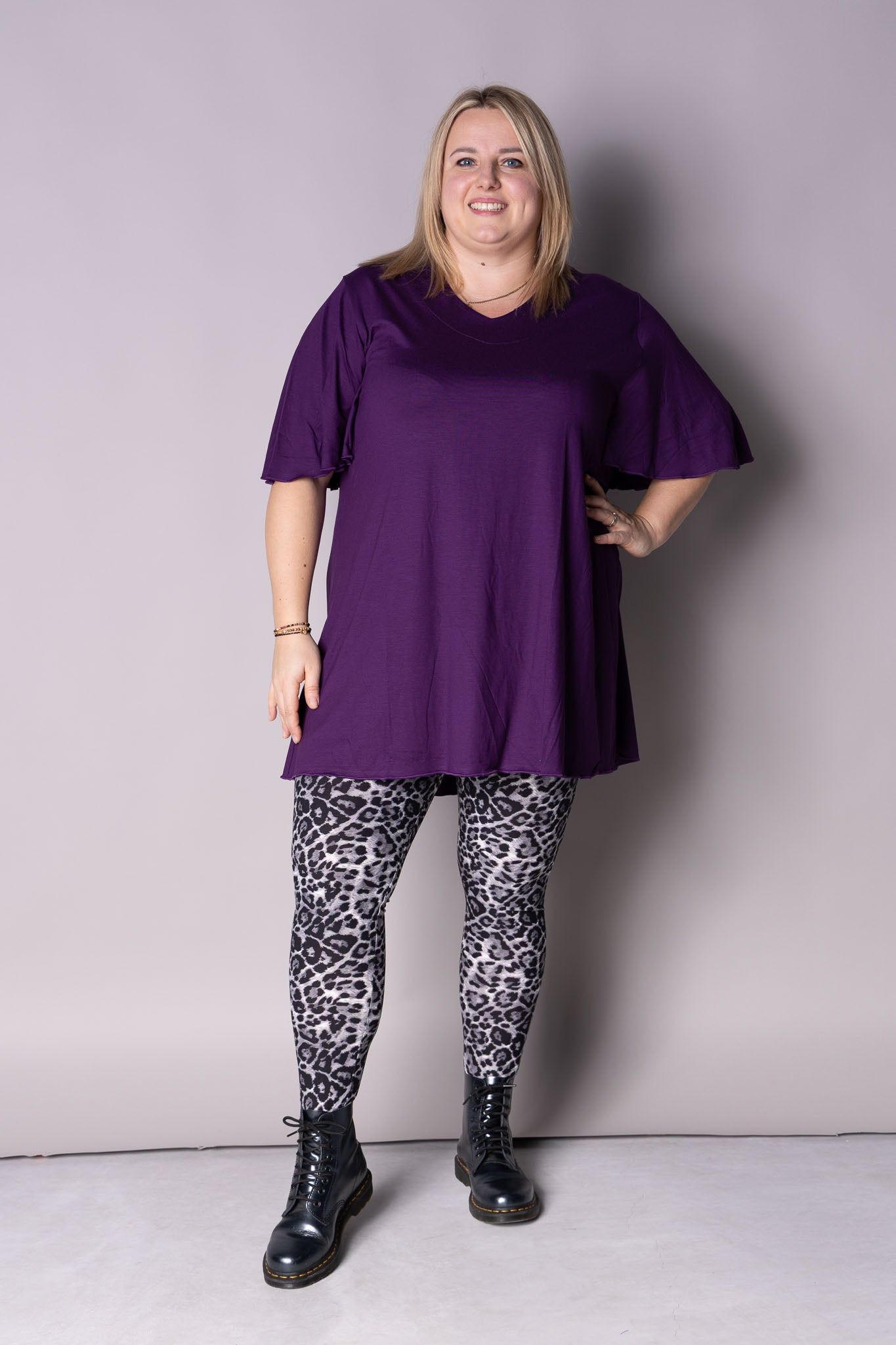 Legging Shadow Leopard | Kimo stof