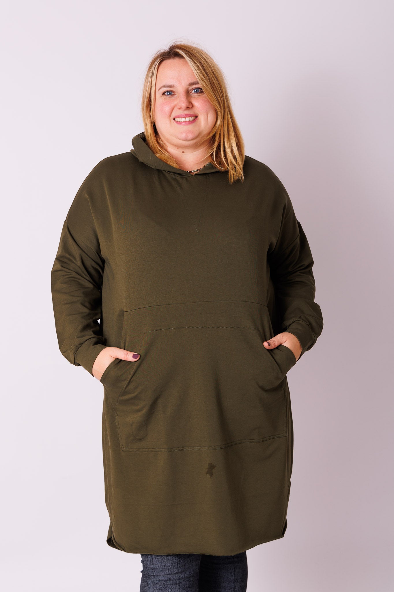 Top met katoen en zak katoen one size 46-52
