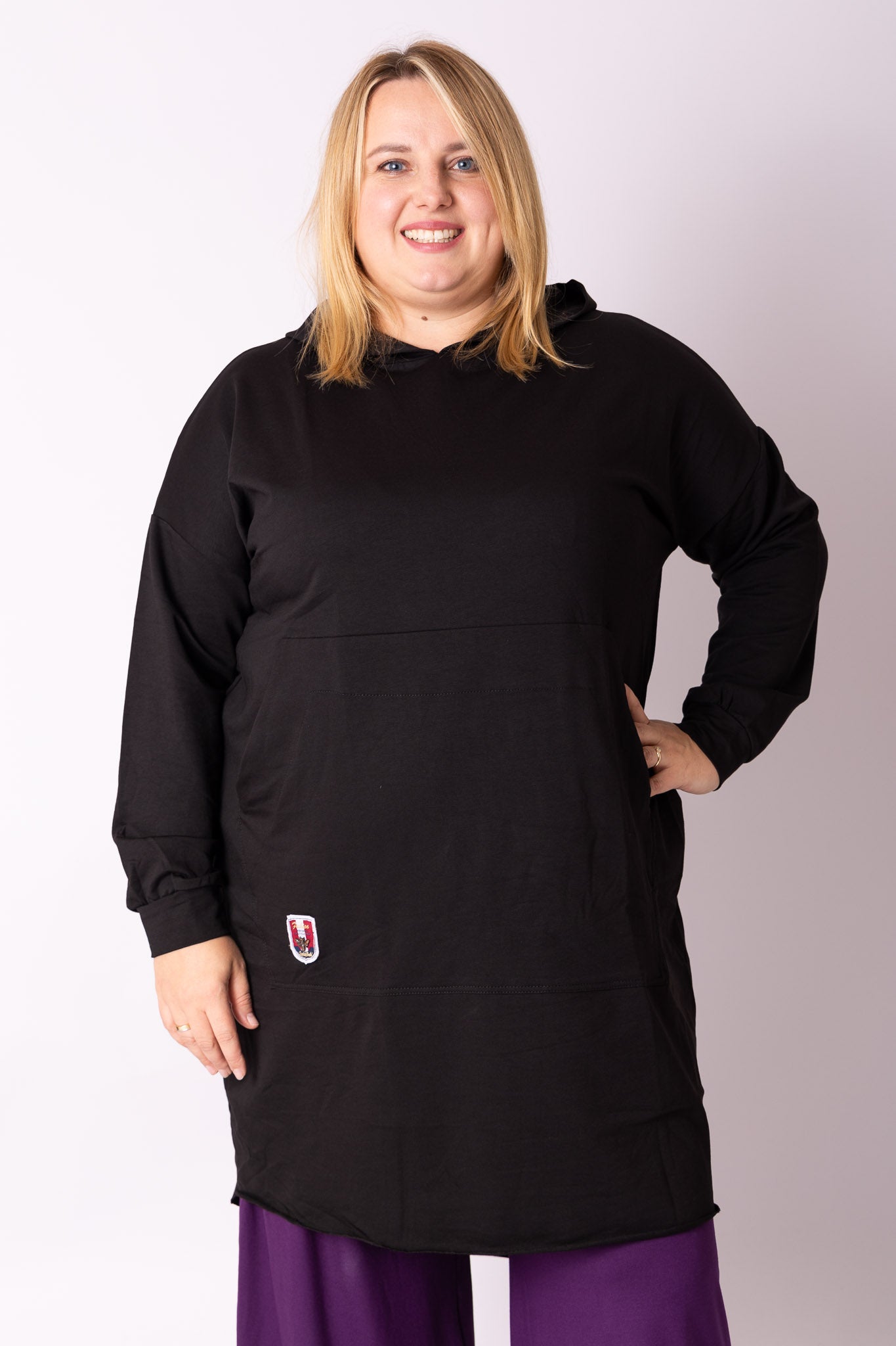 Top met katoen en zak katoen one size 46-52