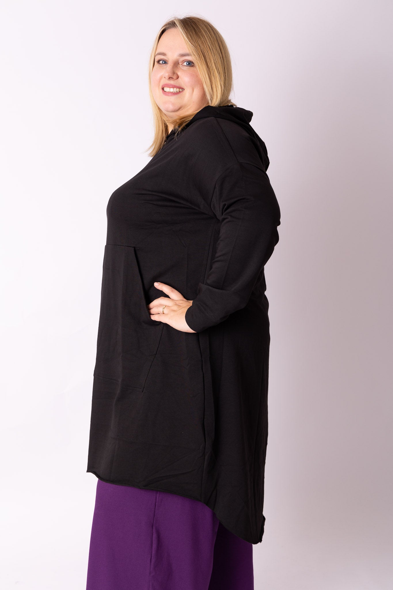 Top met katoen en zak katoen one size 46-52