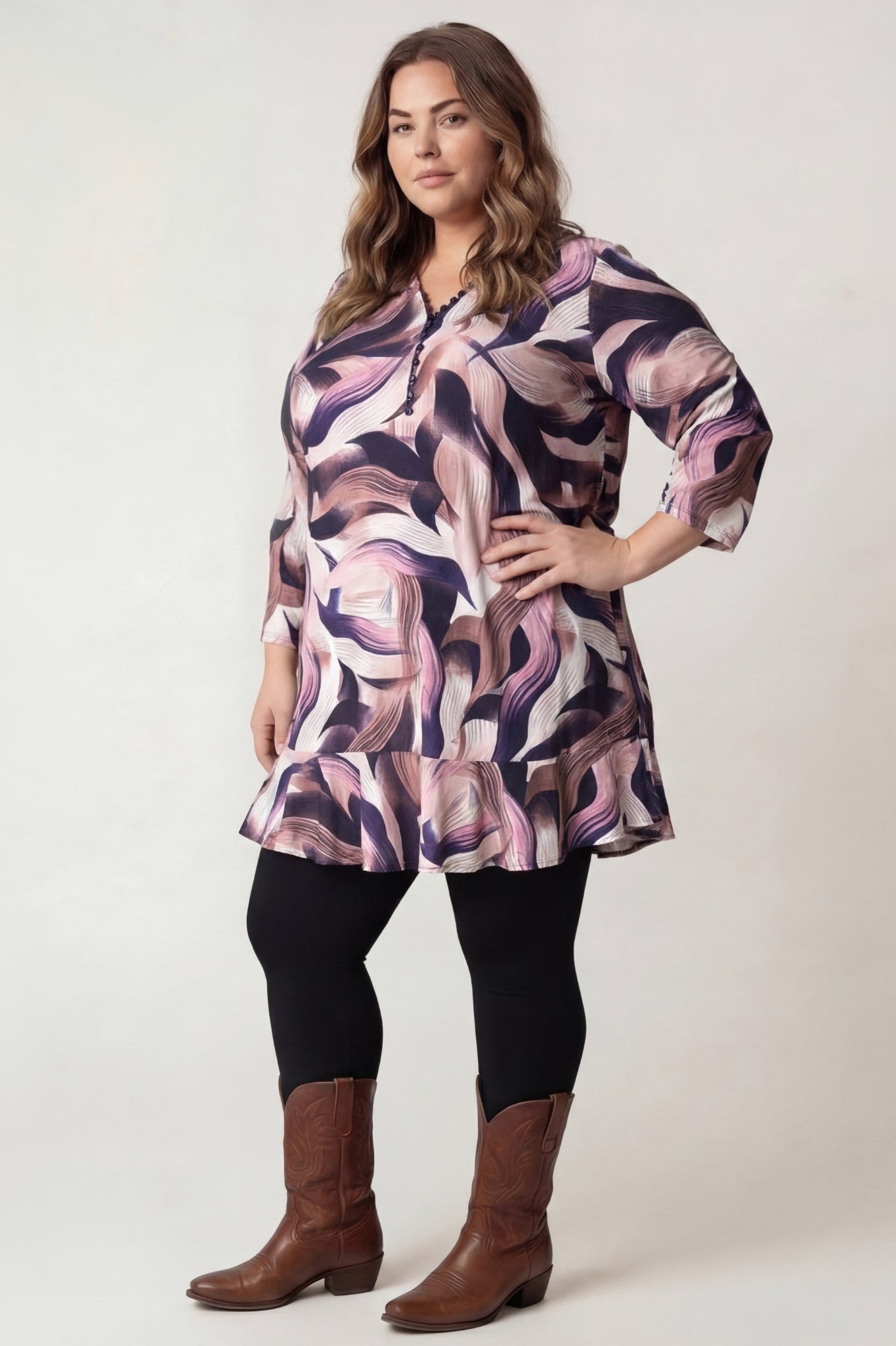 Top Ada| Soft Blush| KIMO stof| 100cm