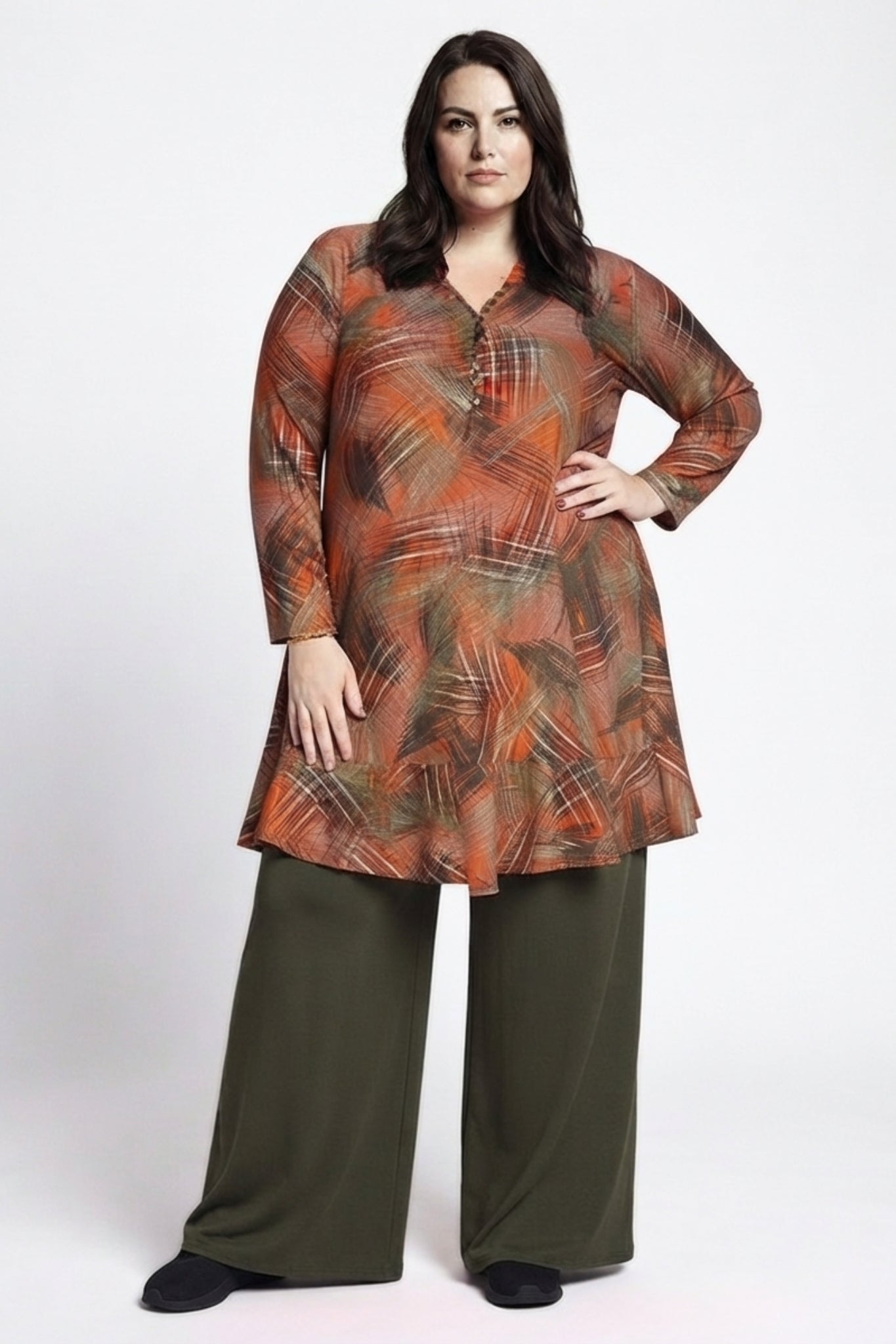 Top Ada| Earth Motion | Zachte Kimo | 4-Way Stretch | 100cm