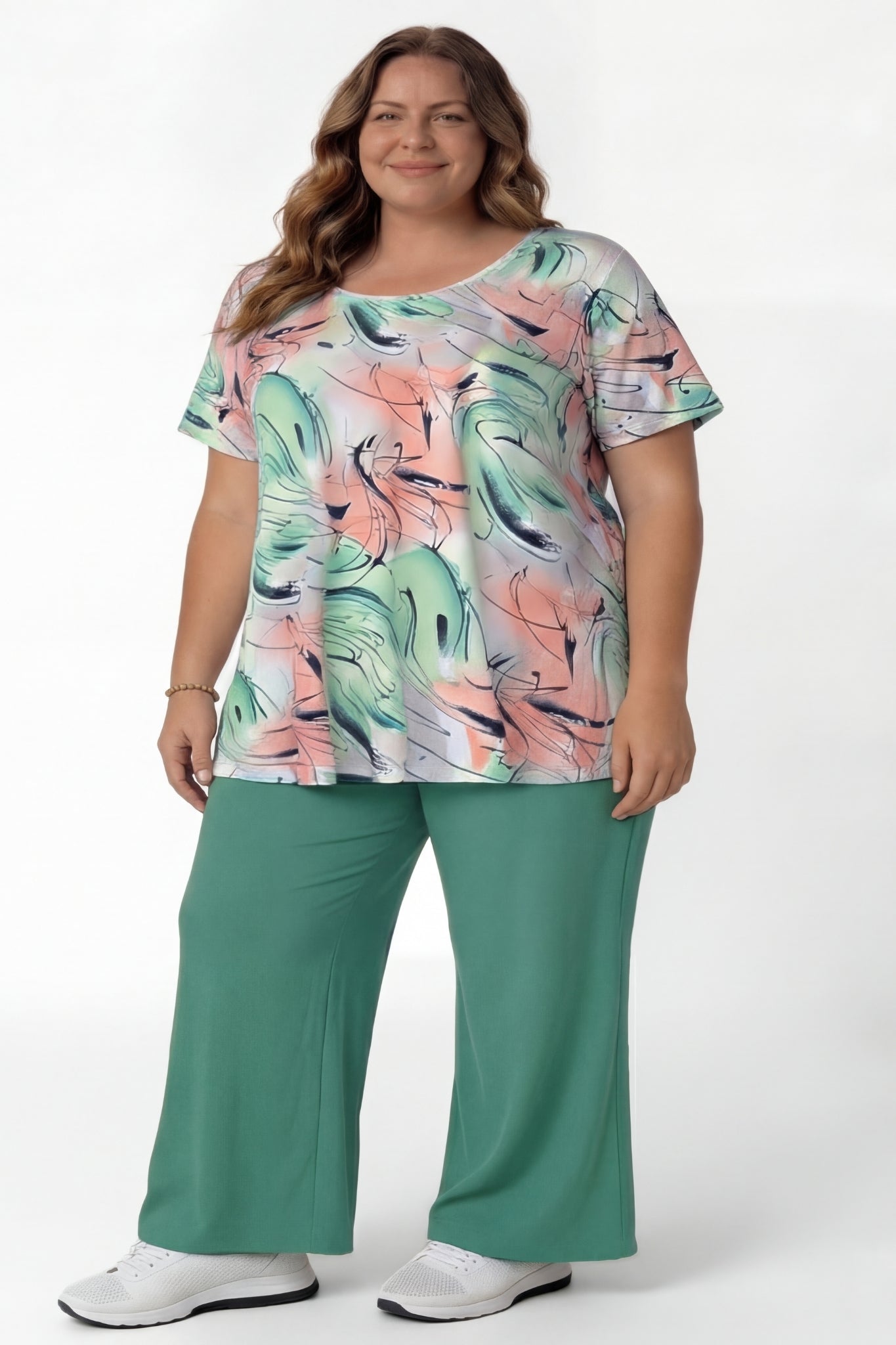 Top Durkje 86 cm | Harmony Flow | korte mouw | Viscose