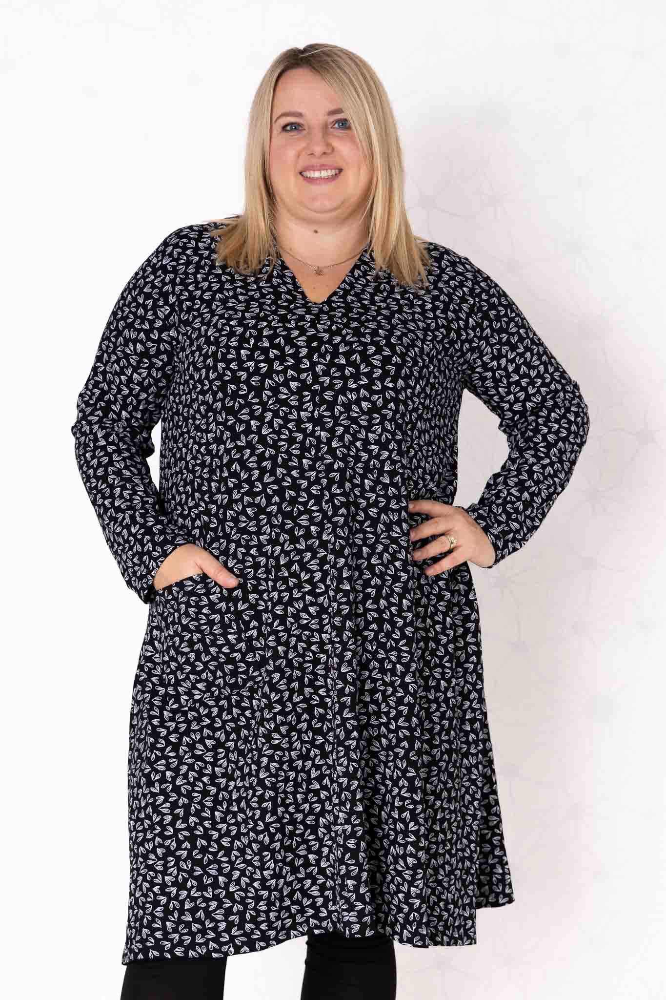Tuniek Gonny | Lief Blaadje| Viscose | 110 cm