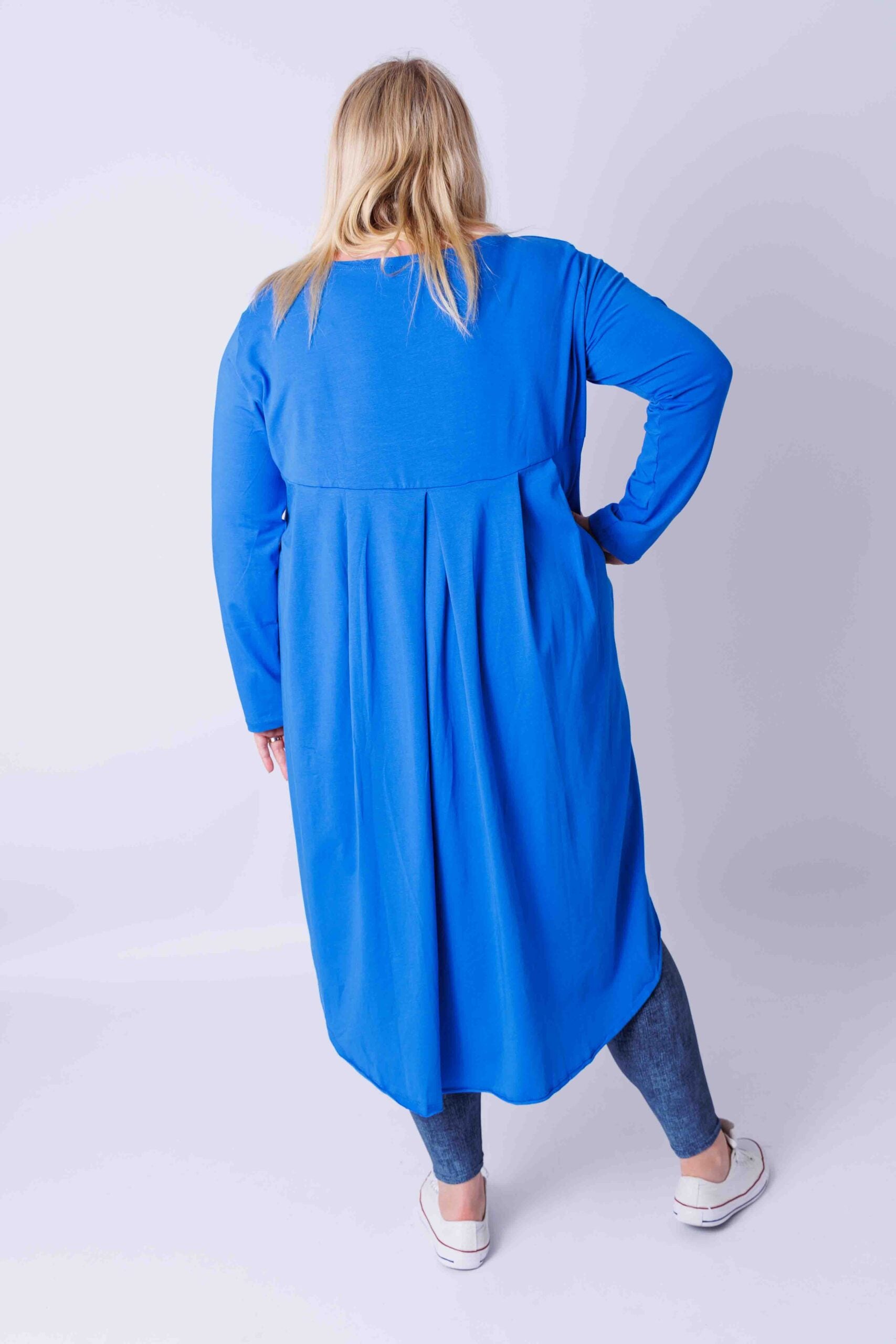 Tuniek lange achterkant ca 120 cm katoen