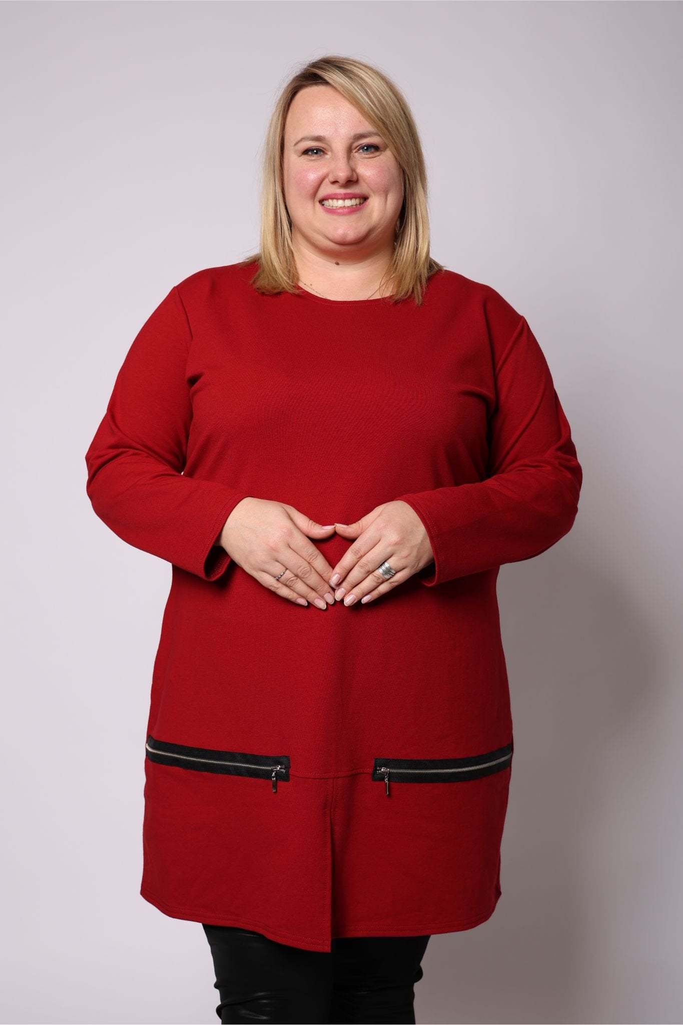 Top Mirjam 100 cm katoen sweaterstof