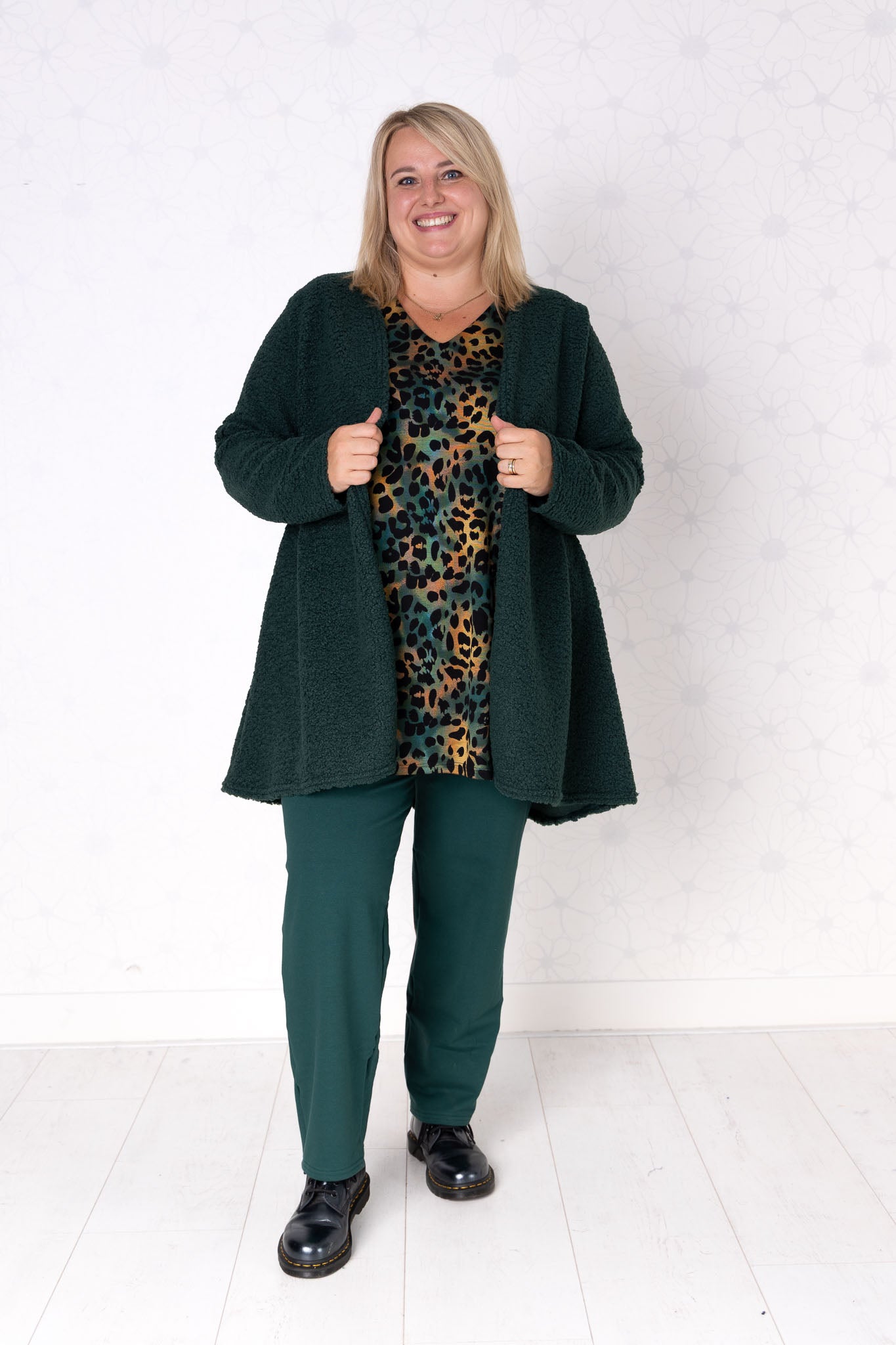 Top Erna | Modal | 90 cm | Panter Groen