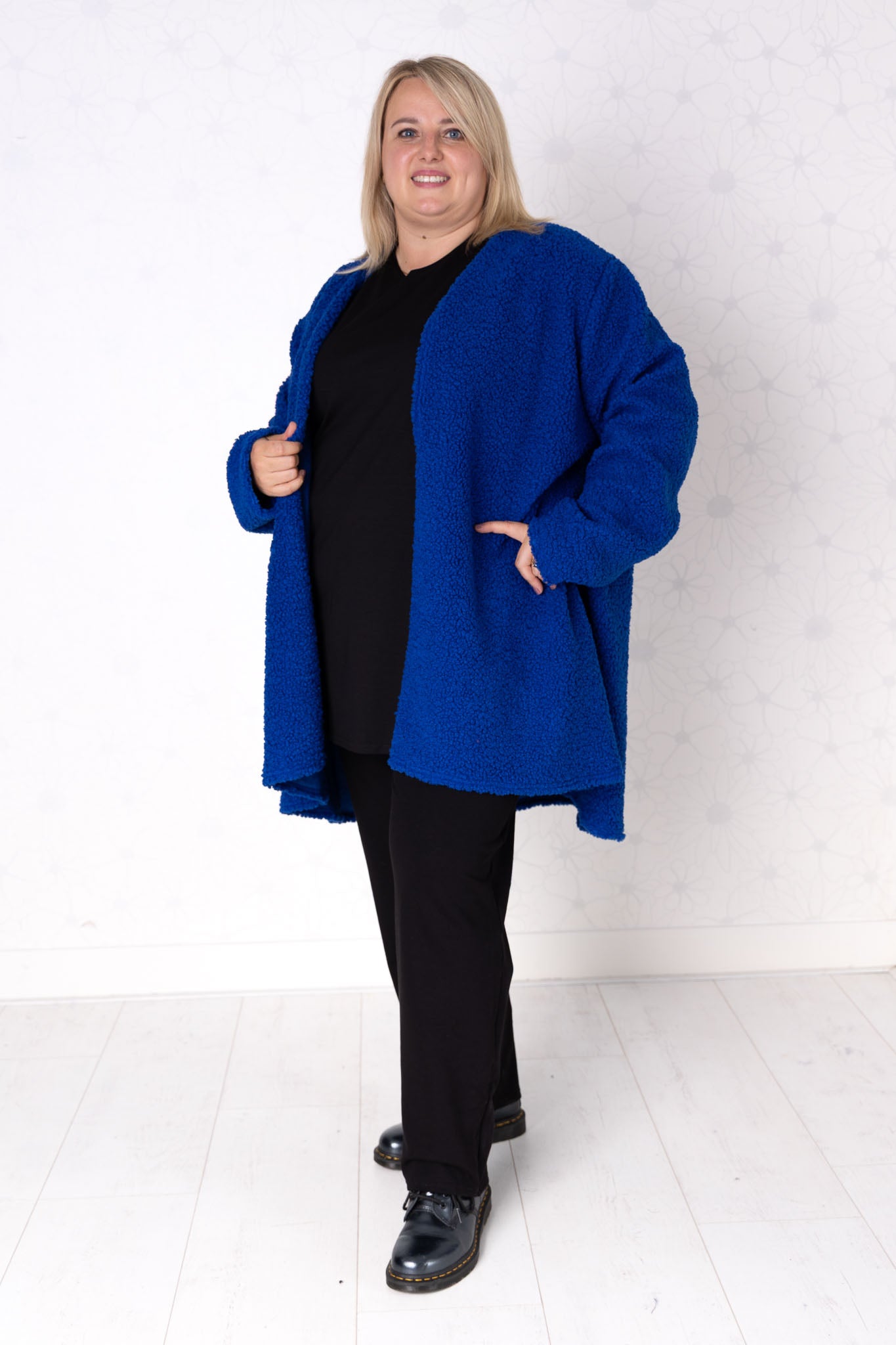 Warme vest Fenna | A-lijn | ca 95 cm