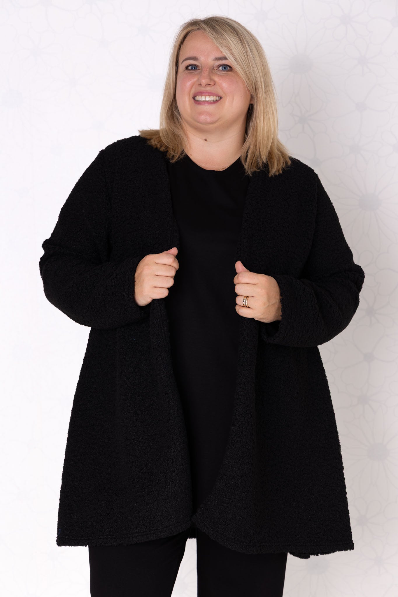 Warme vest Fenna | A-lijn | ca 95 cm