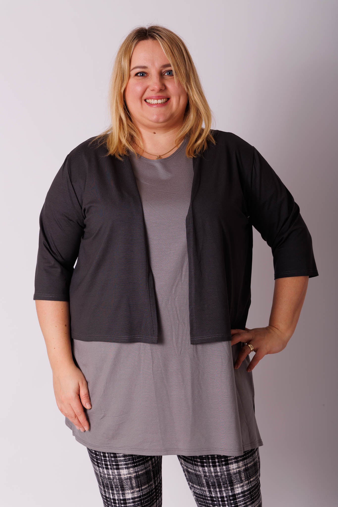 Vest Janneke kort viscose