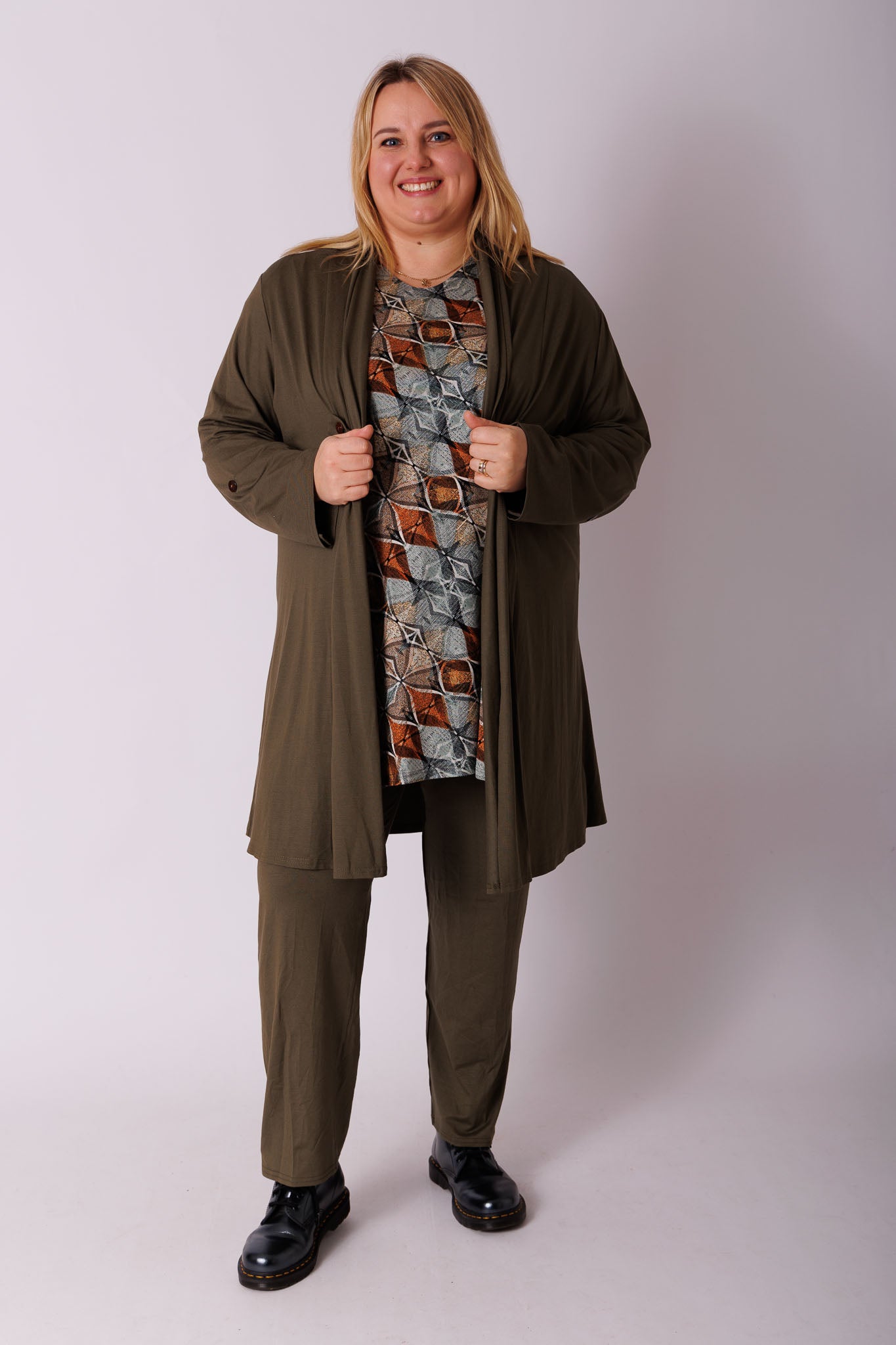 Shirt Eva diamant viscose 90cm