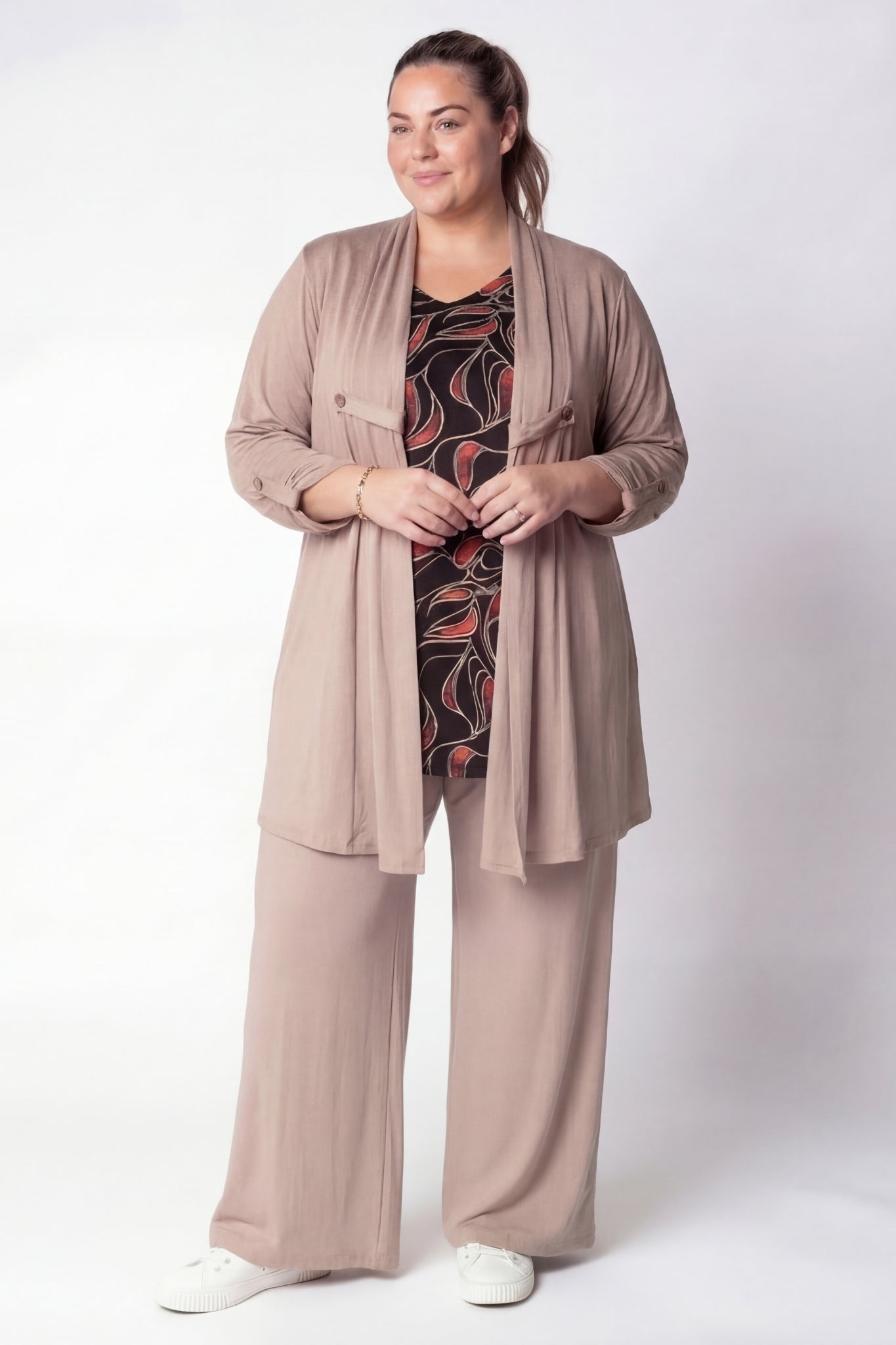 Top Erna| Ruby Flow| Viscose | 90 cm