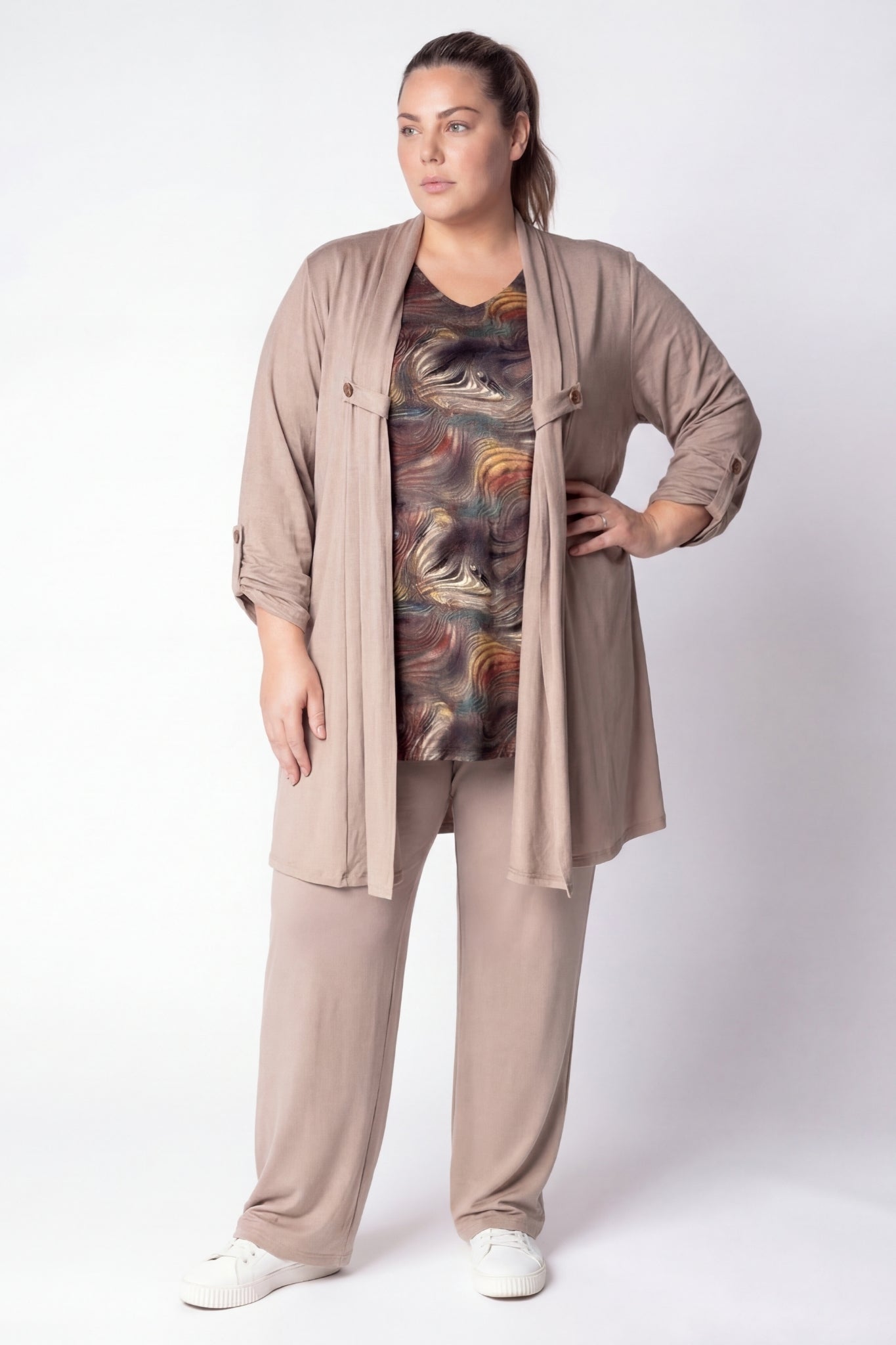 Top Erna| Cosmic Earth| Viscose | 90 cm