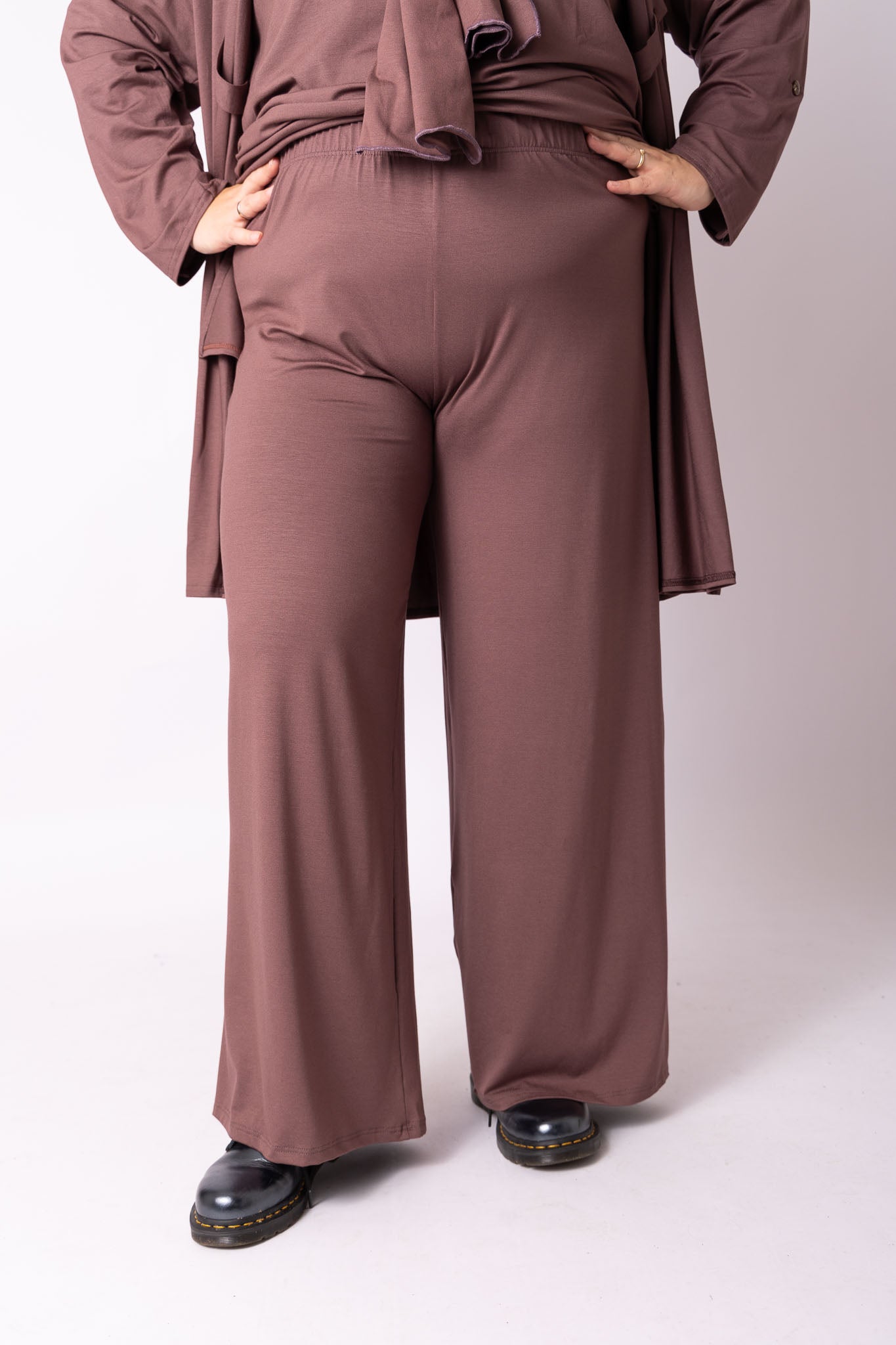 Wijde broek Judith viscose maat 52/56