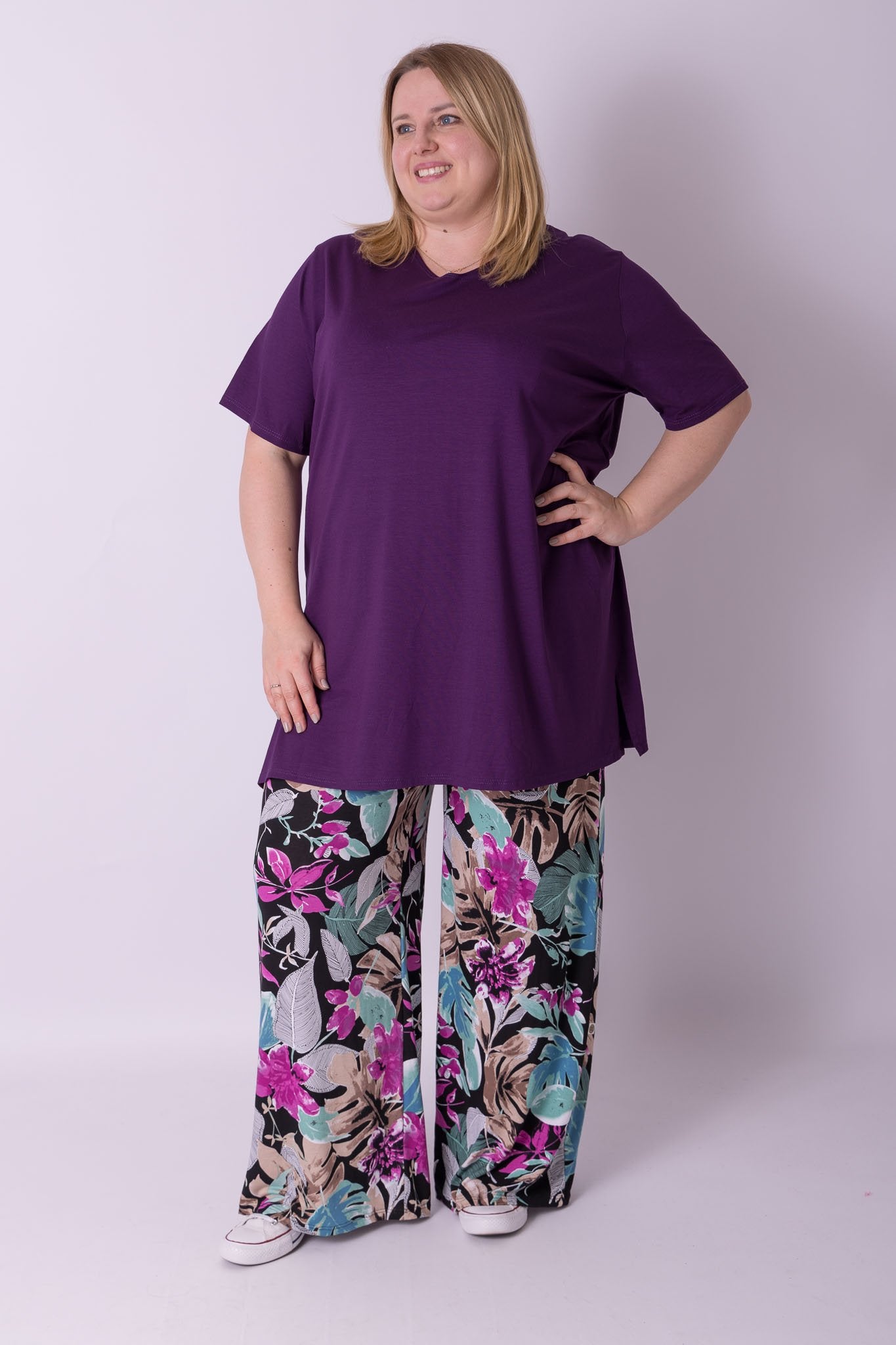T-shirt Eva viscose 90cm