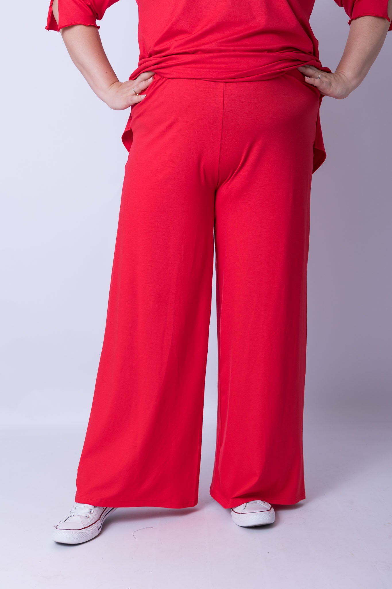 Wijde broek Judith viscose maat 52/56