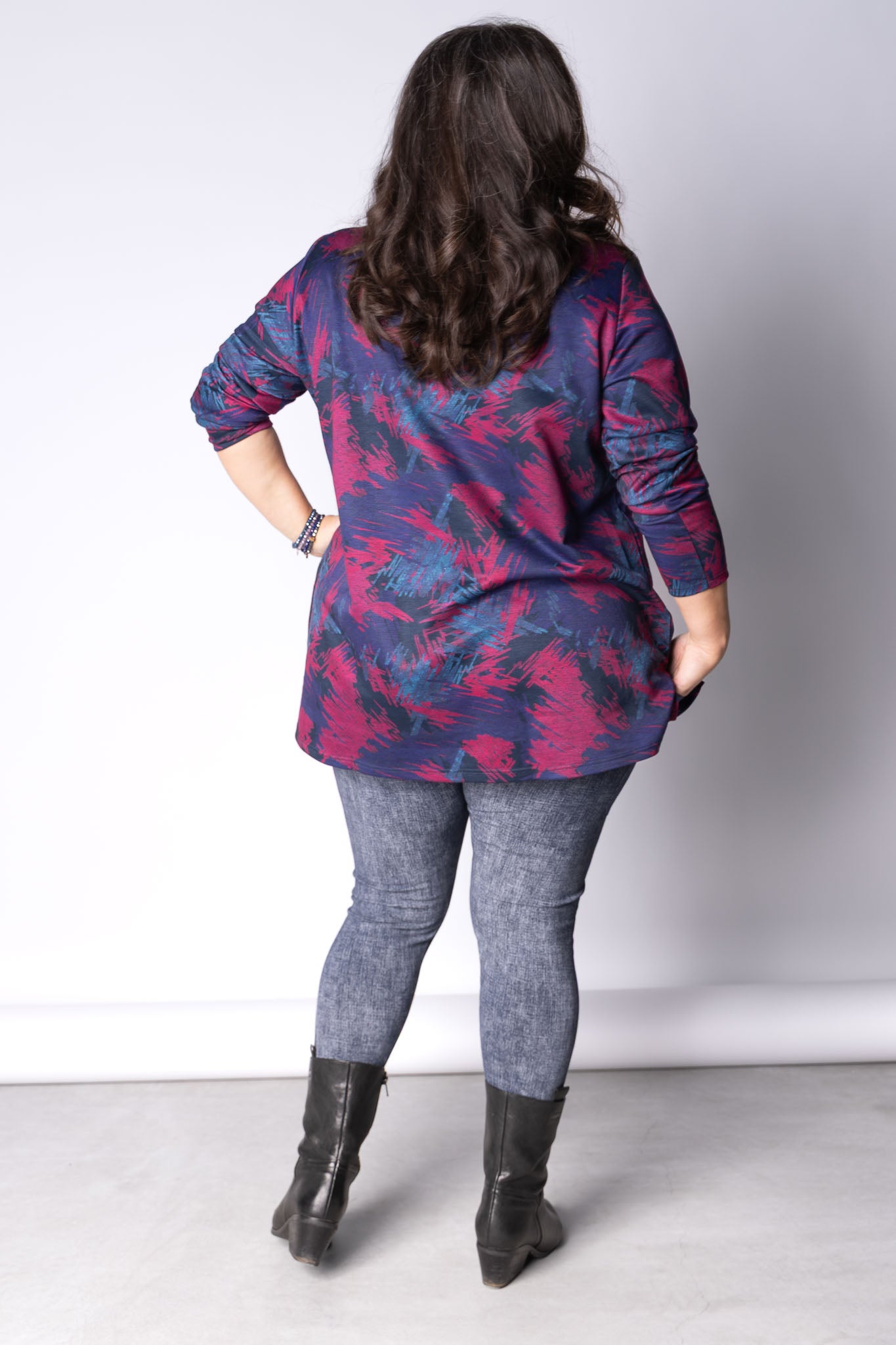 Top Erna | Midnight Brush | Modal | 80cm