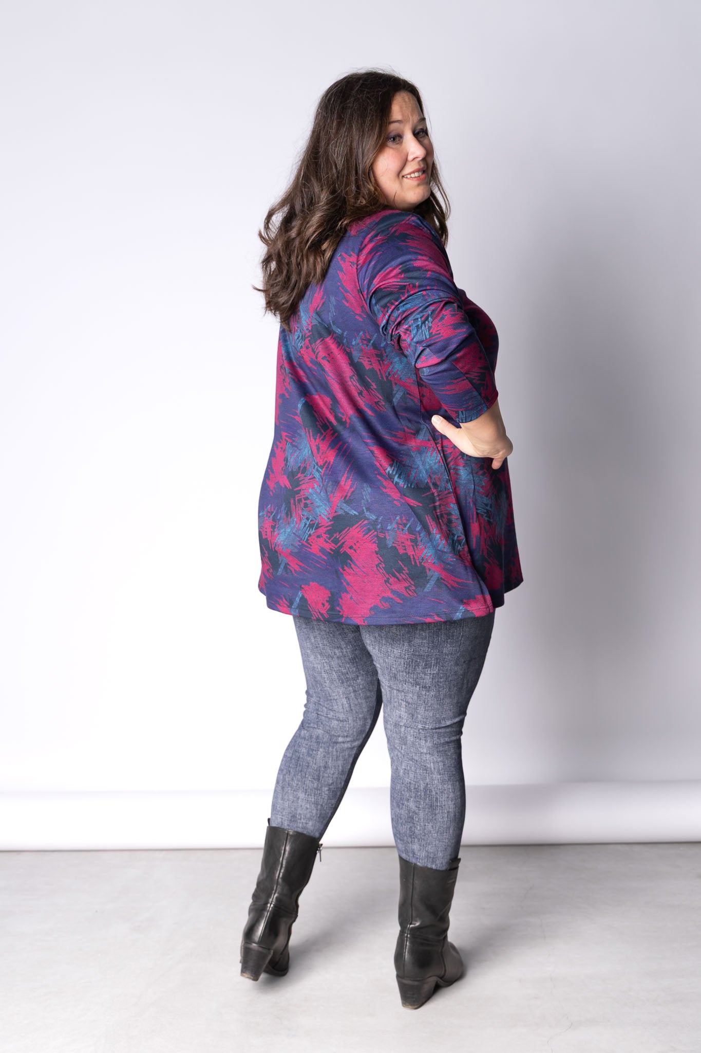 Top Erna | Midnight Brush | Modal | 80cm