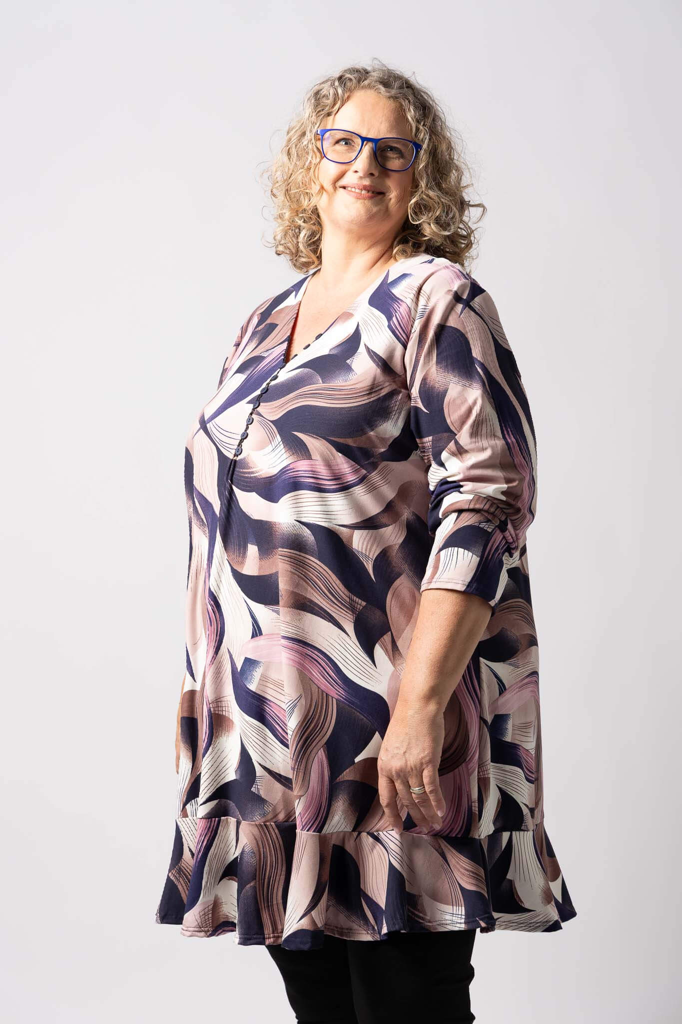 Top Ada| Soft Blush| KIMO stof| 100cm