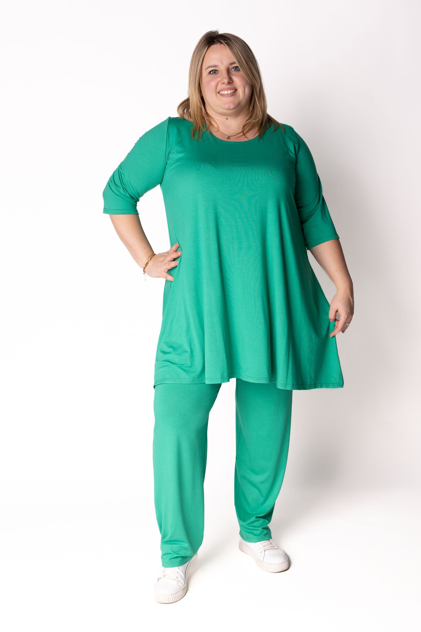 Klassieke Broek met Zakken | Viscose | 3 Lengtes (68/74/80 cm)