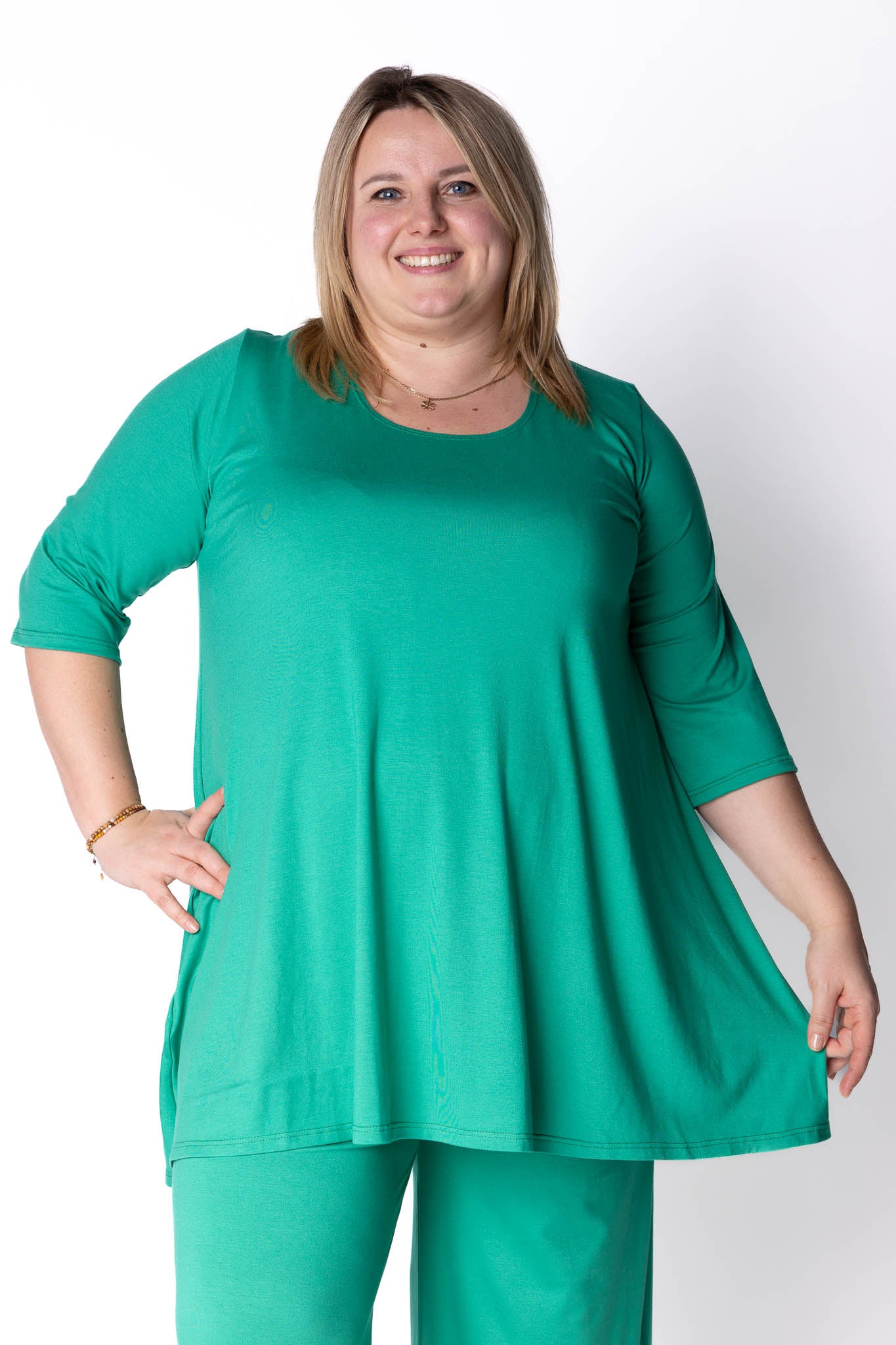 Top Durkje | 3/4 mouwen | Viscose | A-lijn | 80/86 cm