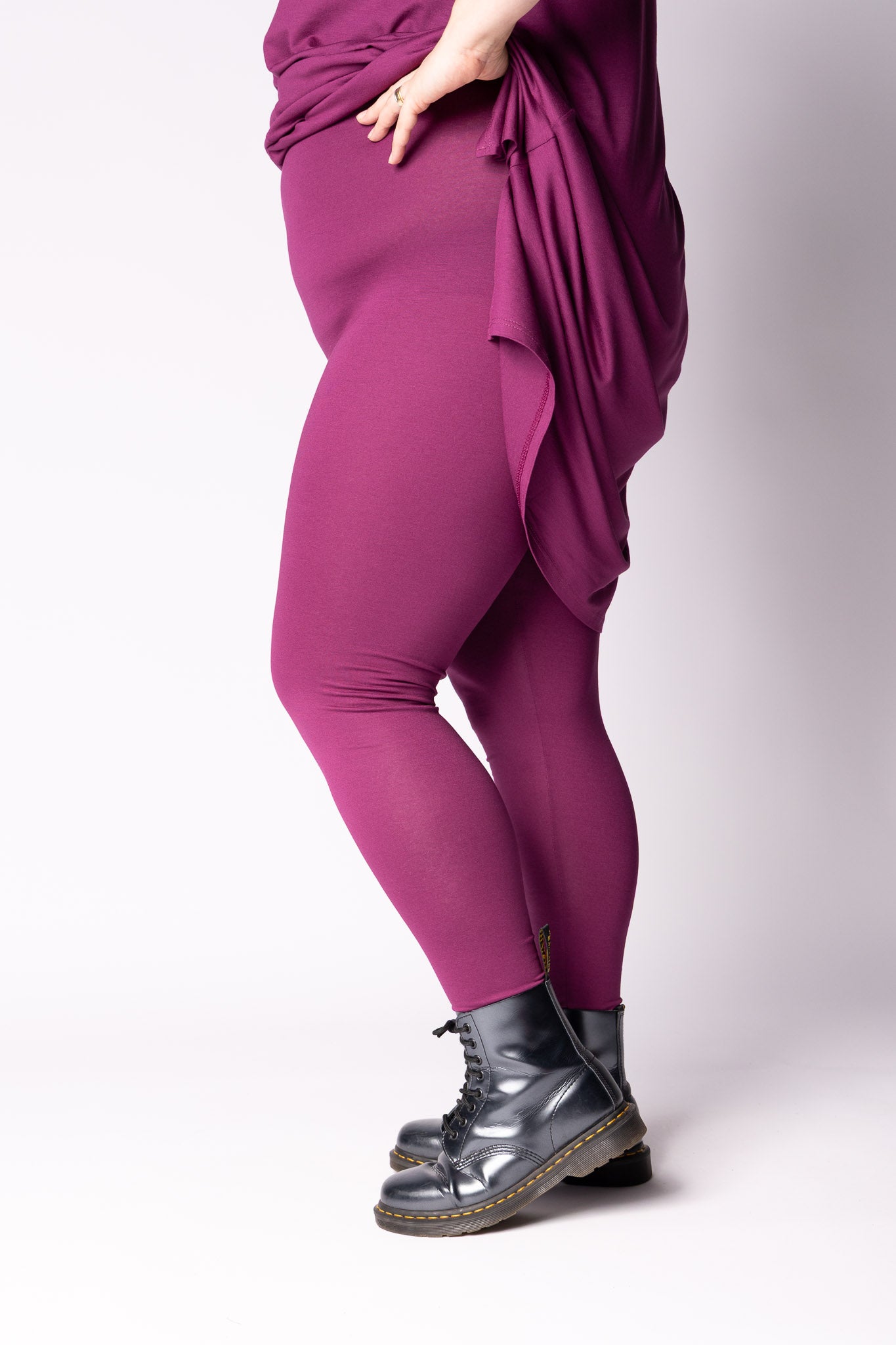 Legging lang | Viscose | Hoog zittend