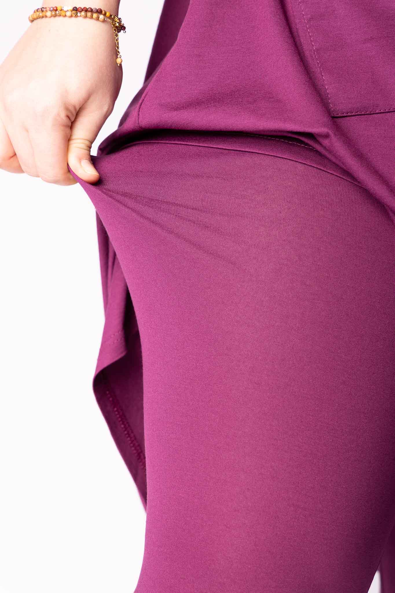 Legging lang | Viscose | Hoog zittend